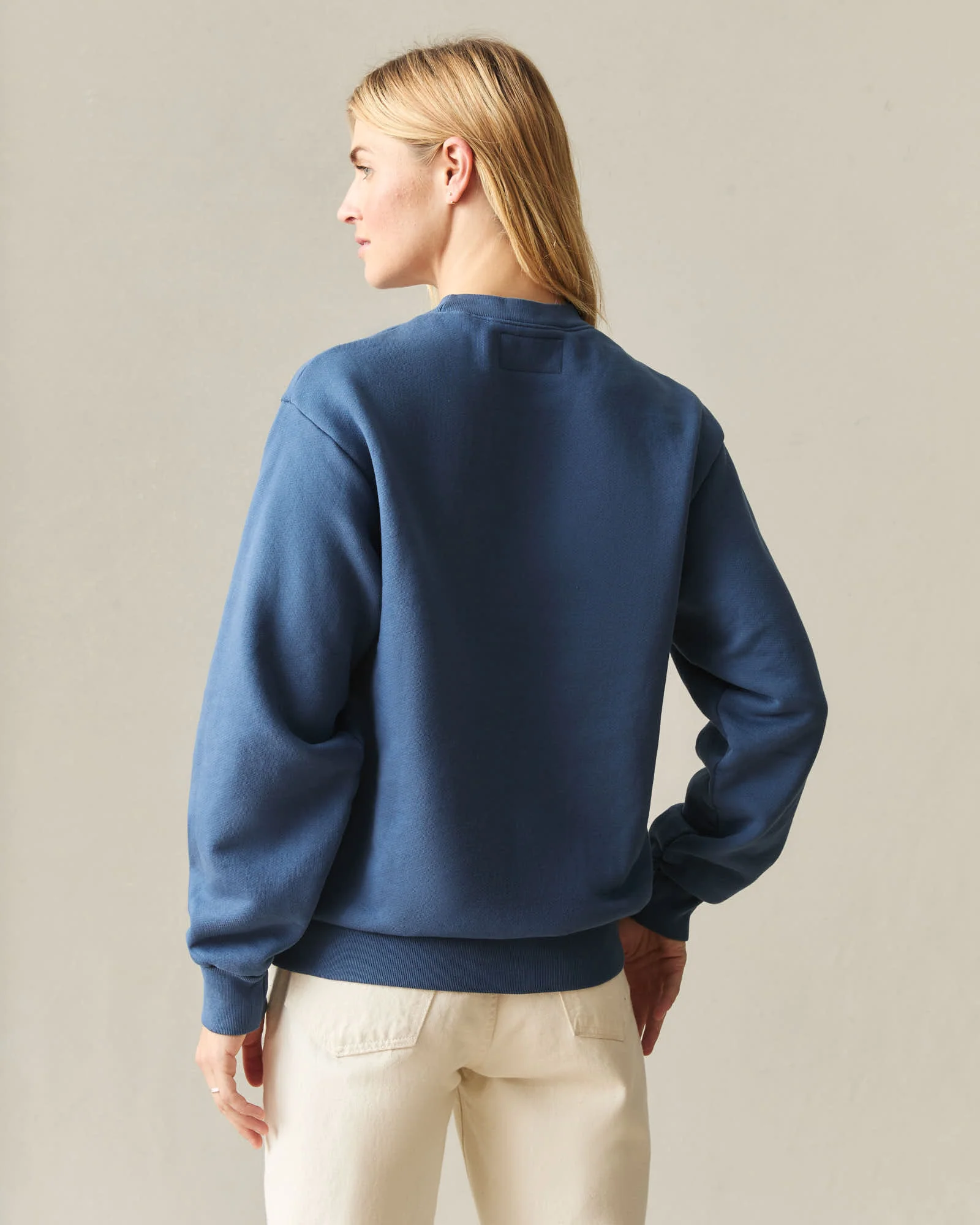 Unisex American Vintage Crew Sweatshirt - Reactive Ensign Blue - Image 5