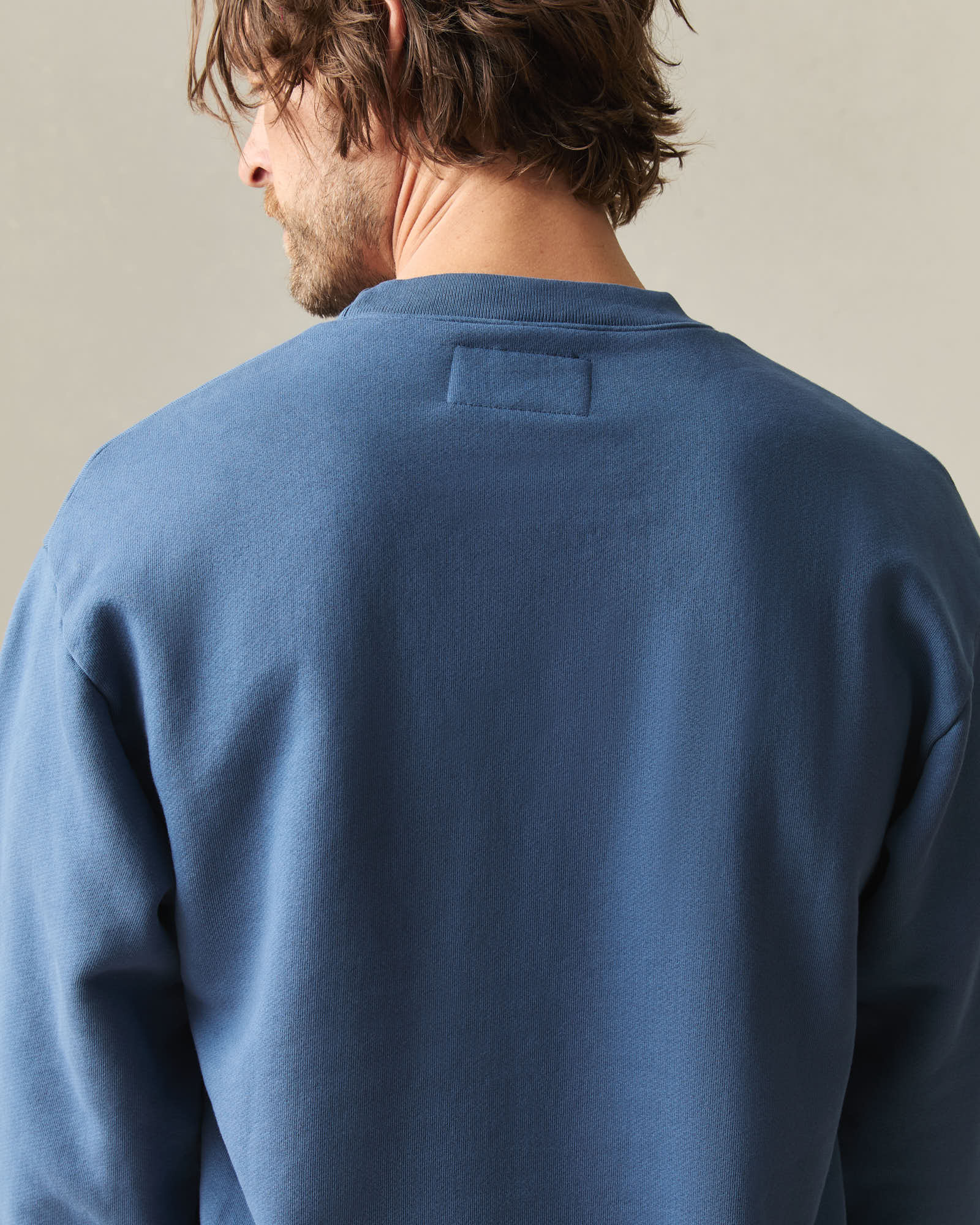 Unisex American Vintage Crew Sweatshirt - Reactive Ensign Blue - Image 7