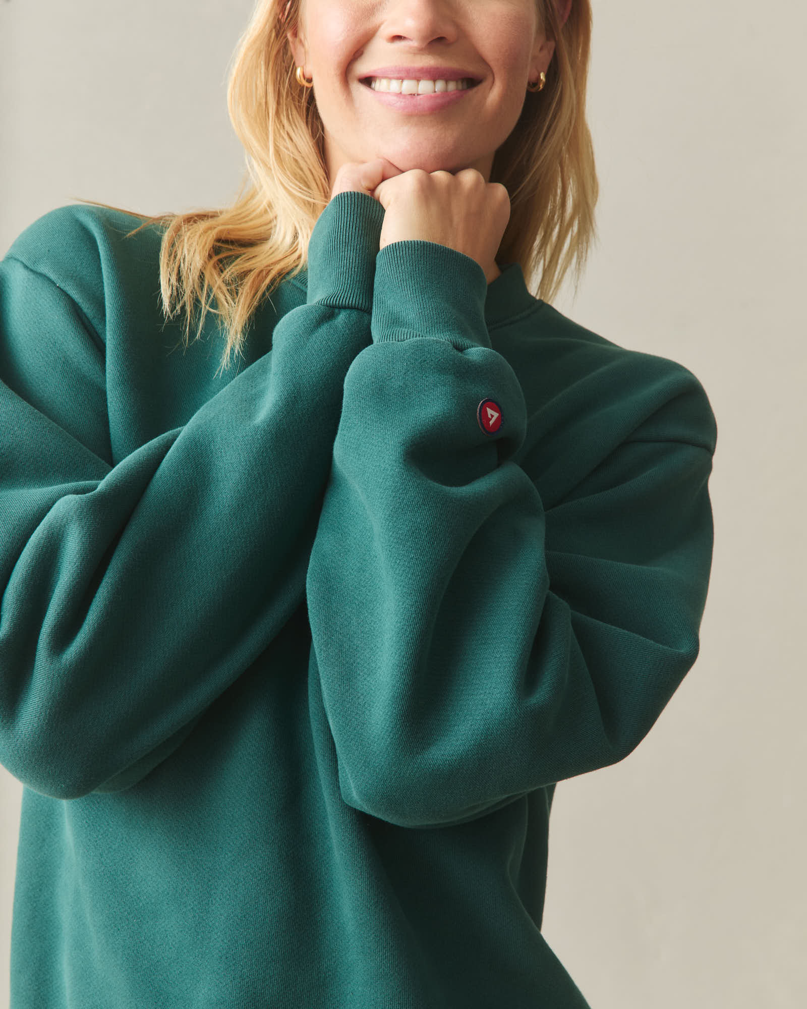 Unisex American Vintage Crew Sweatshirt - Washed Botanical Garden - Image 7