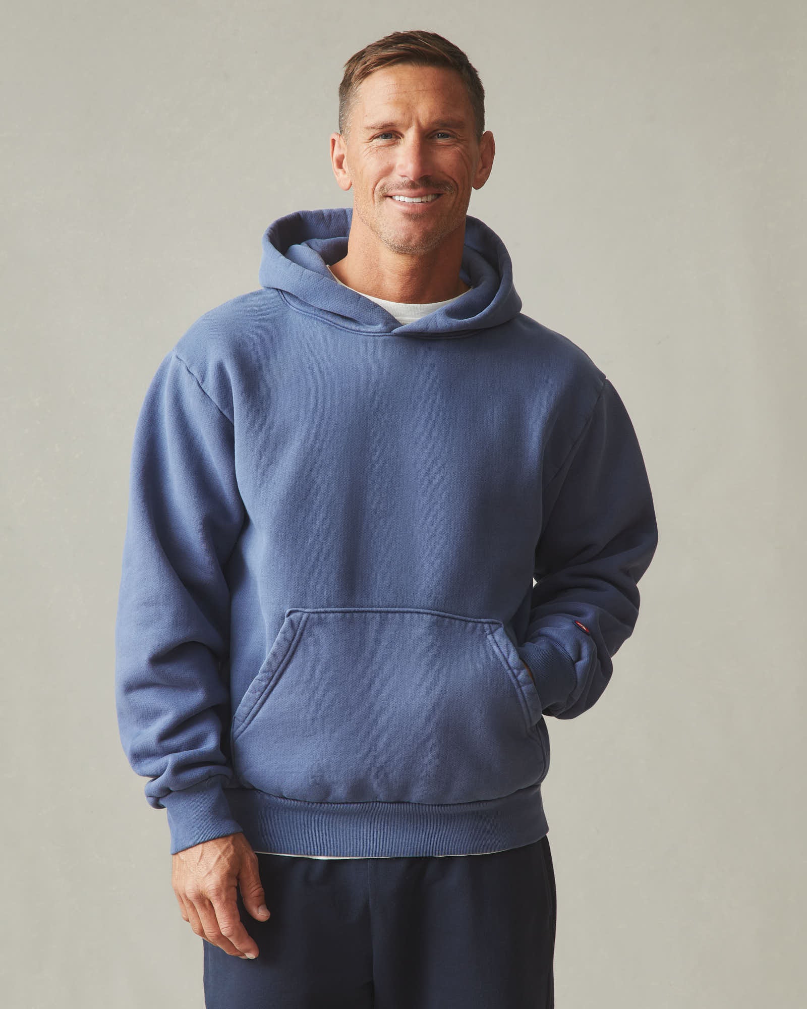 Unisex American Vintage Pullover - Blue Jean - Image 2