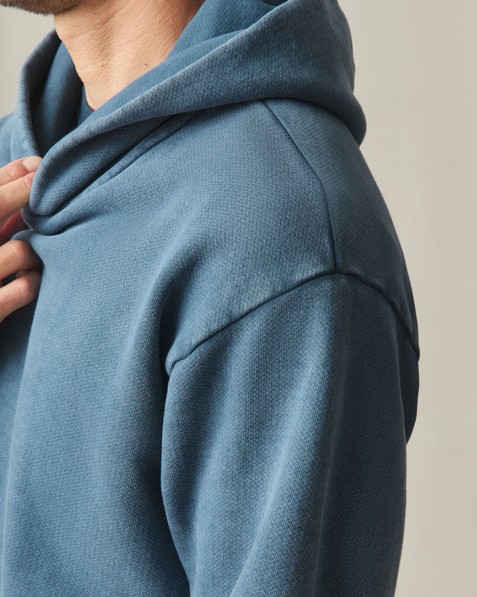 Unisex American Vintage Pullover - Mineral Wash Blue Jean - Image 5
