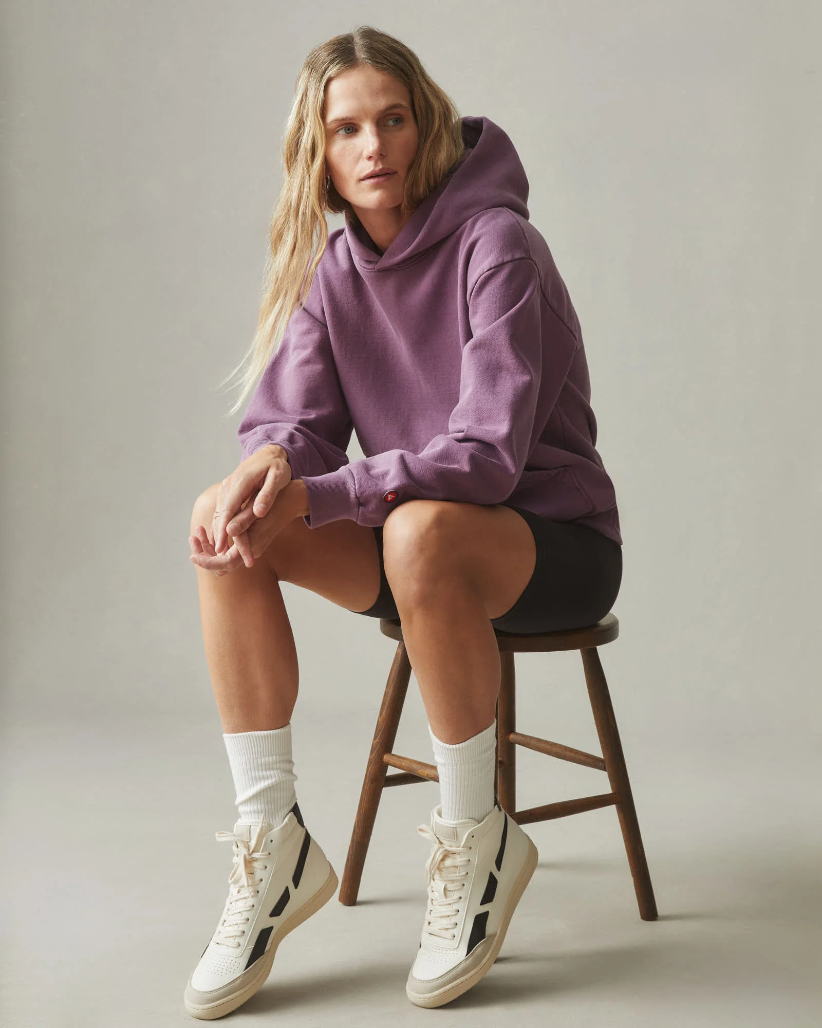 Unisex American Vintage Pullover - Plum Berry - Image 6