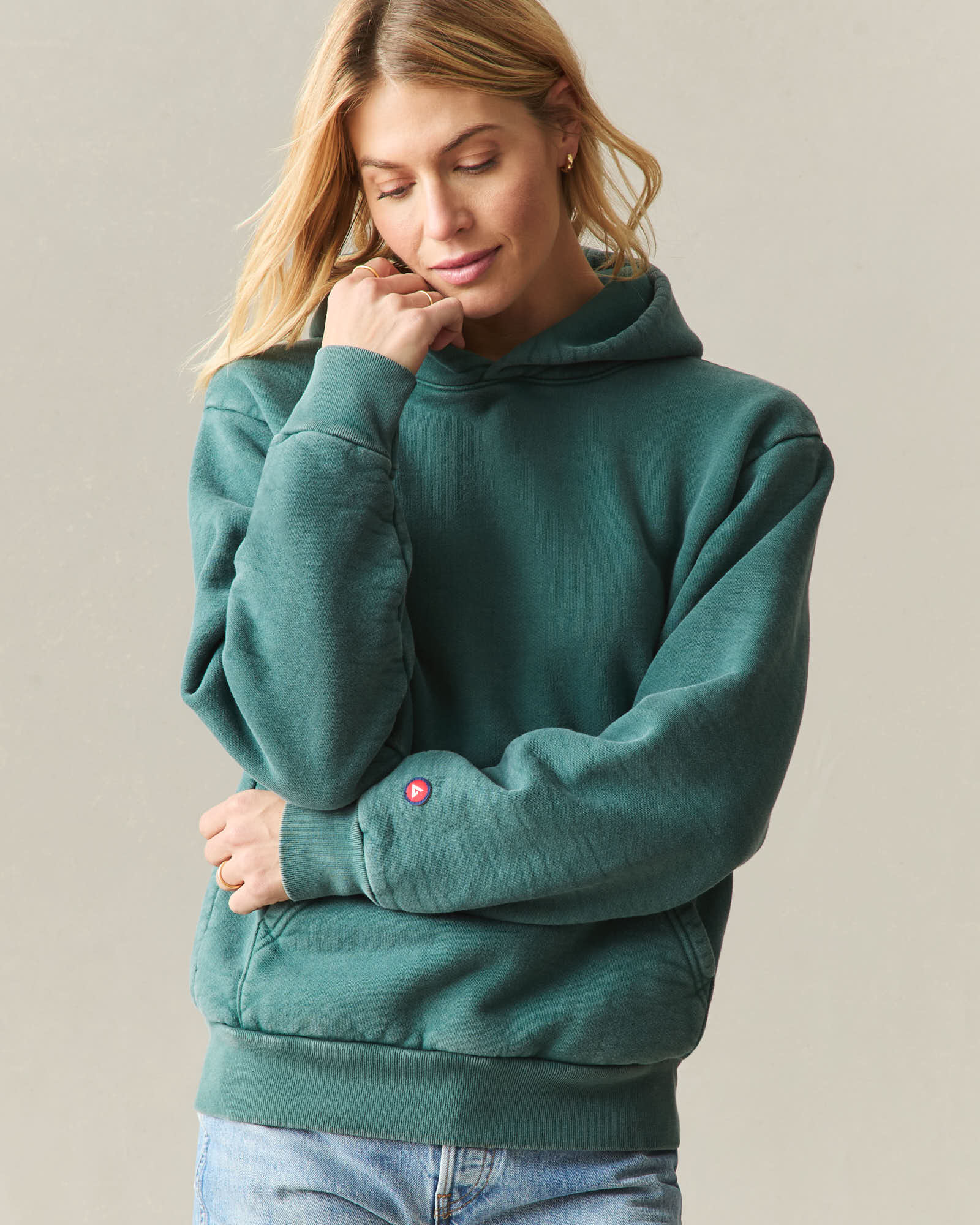 Unisex American Vintage Pullover - Stone Wash Jasper - Image 4
