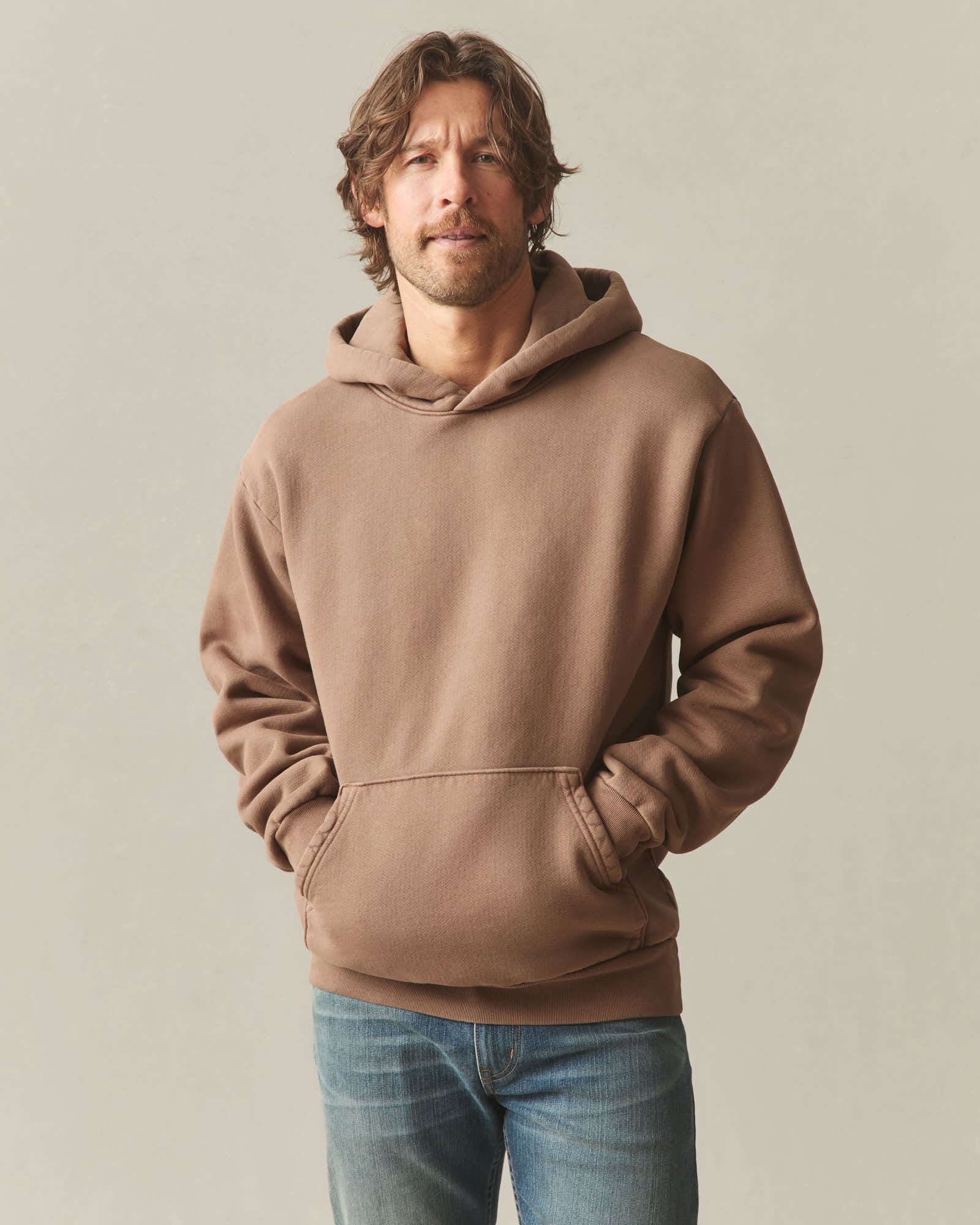 Unisex  American Vintage Pullover - Tiramisu - Image 2