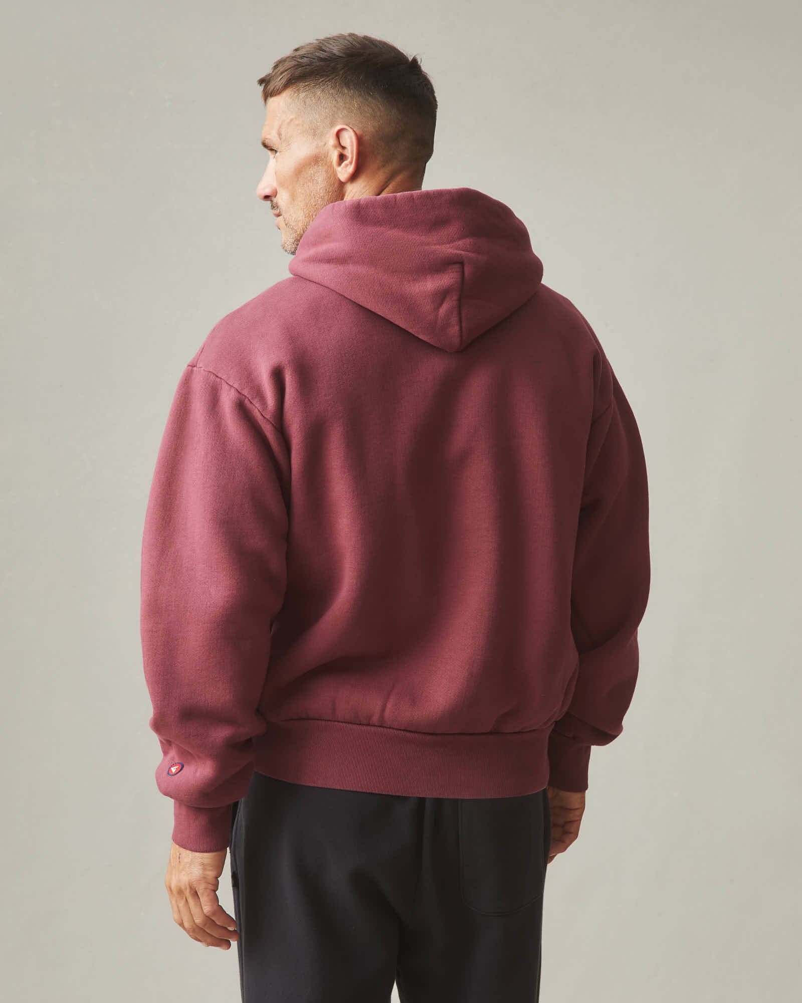 Unisex American Vintage Pullover - Zinfandel - Image 6