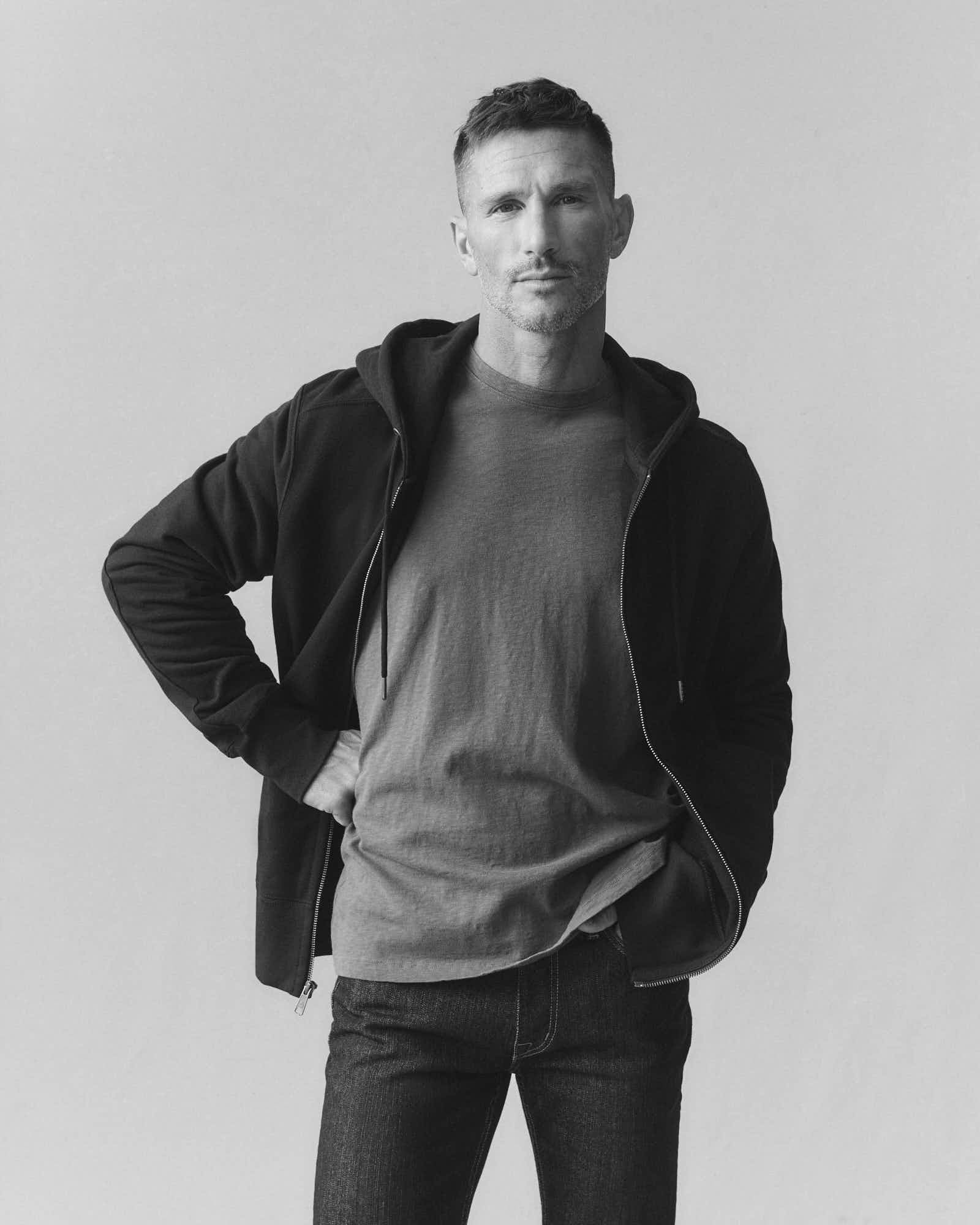 Men's Classic Full Zip - Black - Image 6