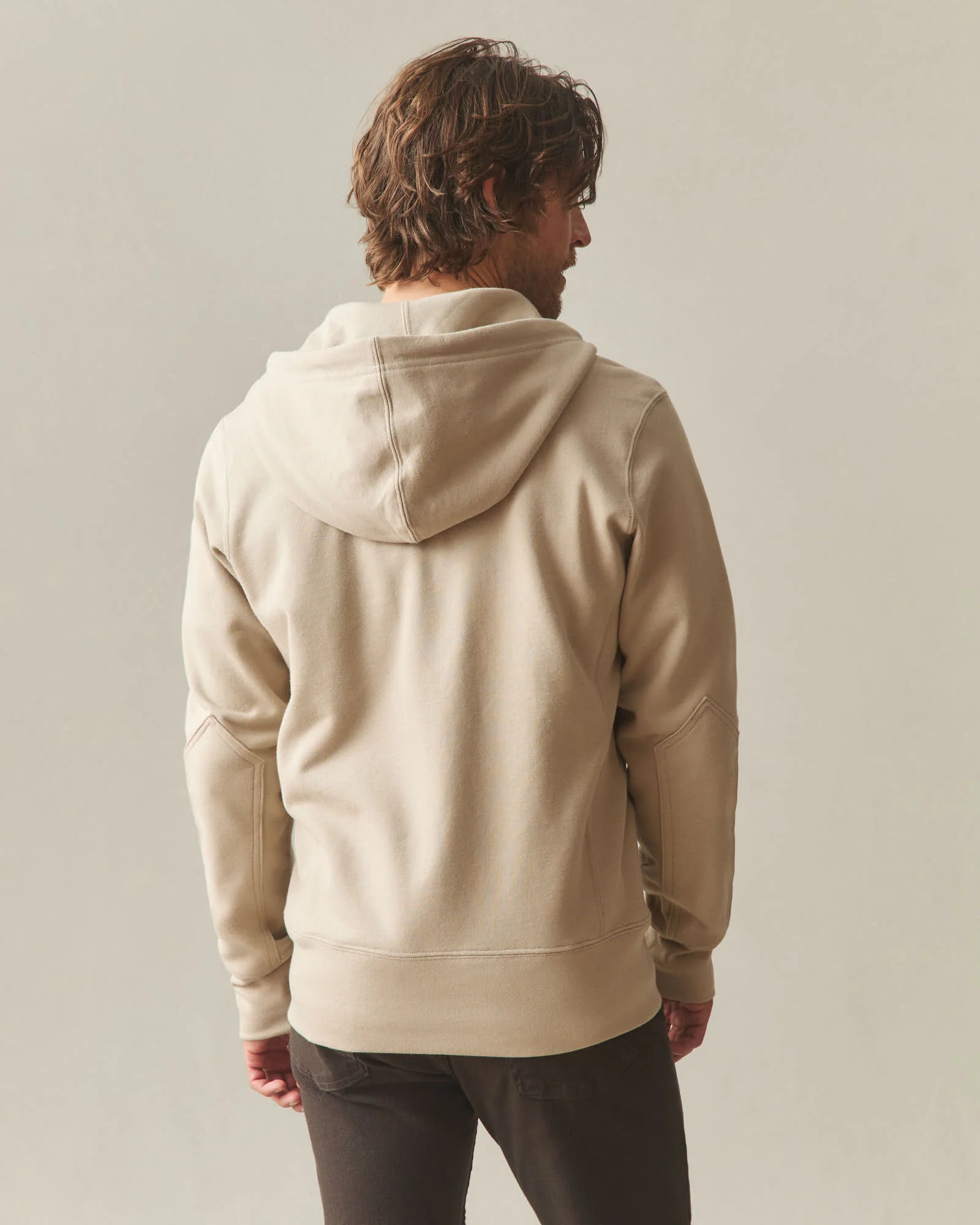Men's Classic Full Zip - Cobblestone - Image 4