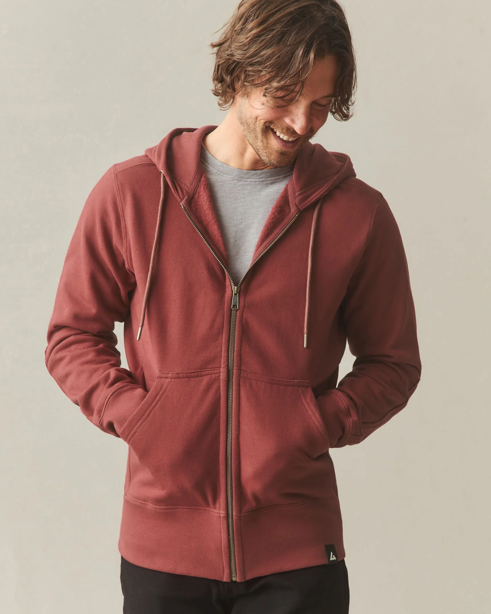 Men's Classic Full Zip - Spiced Apple - Image 3