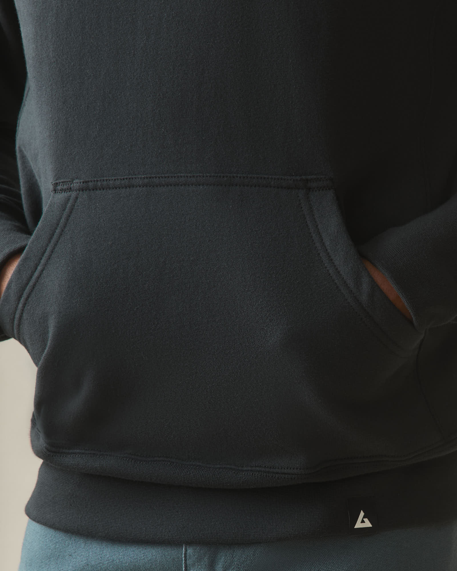 Men's Classic Pullover - Black - Image 5