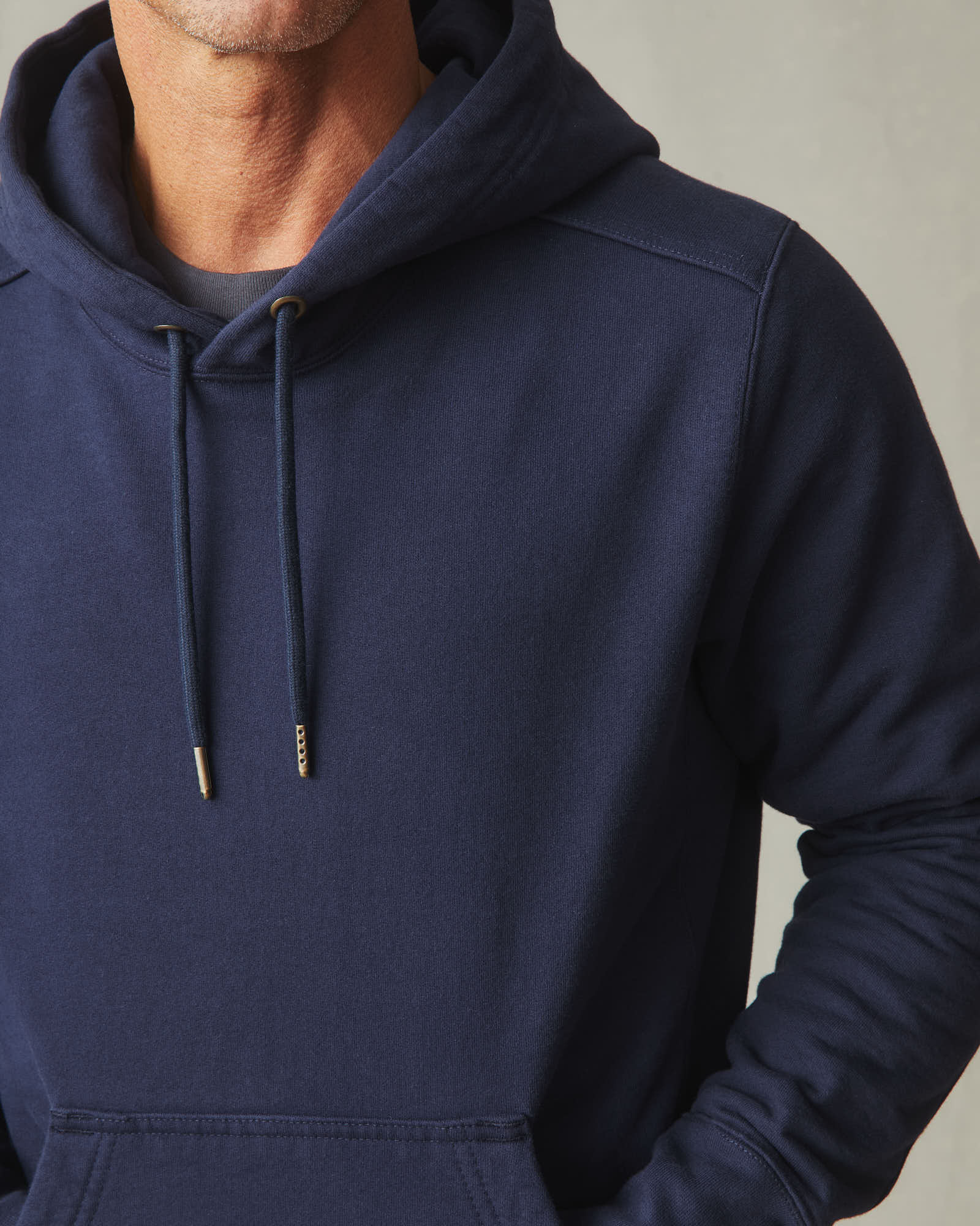Men's Classic Pullover - True Navy - Image 3