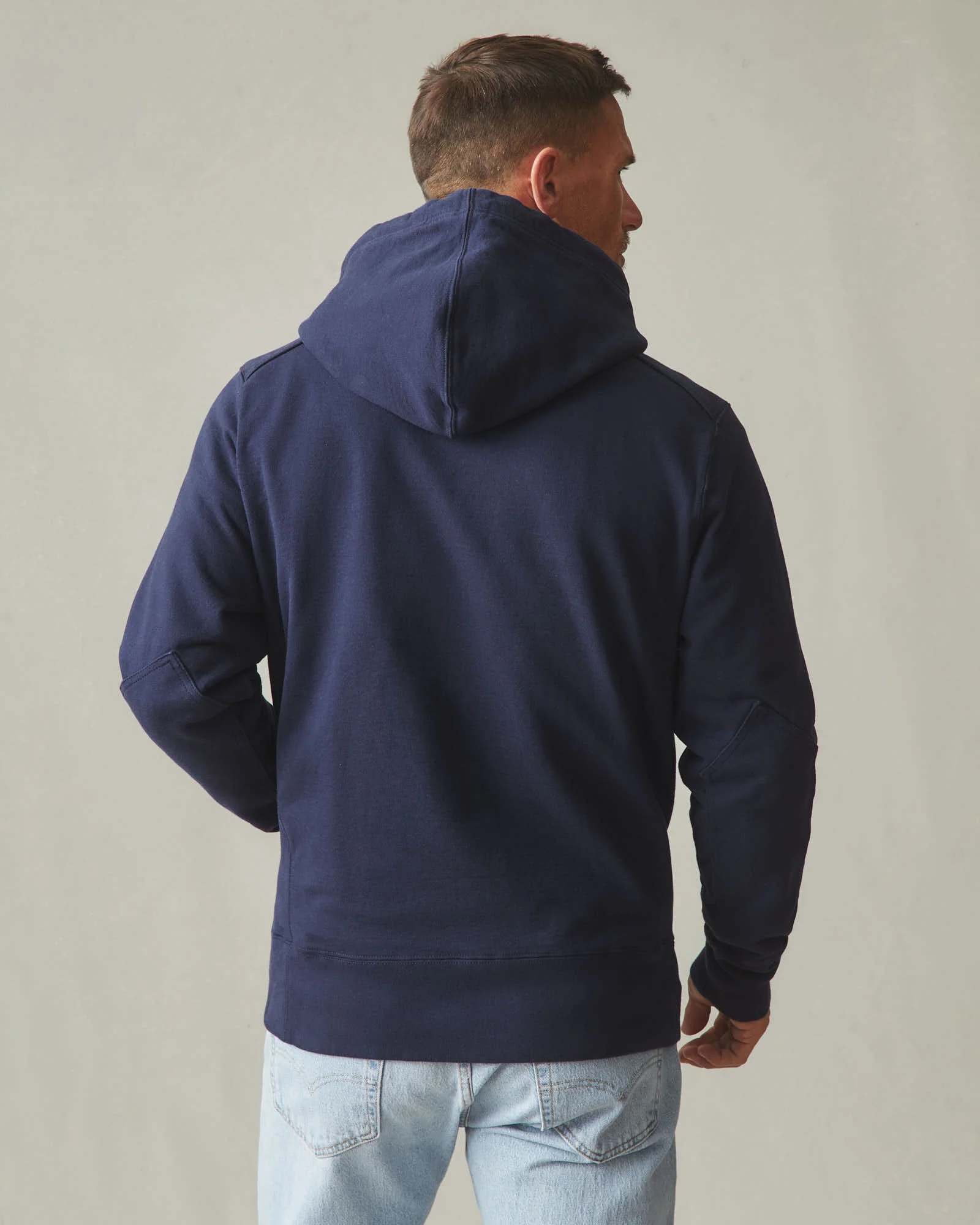 Men's Classic Pullover - True Navy - Image 4