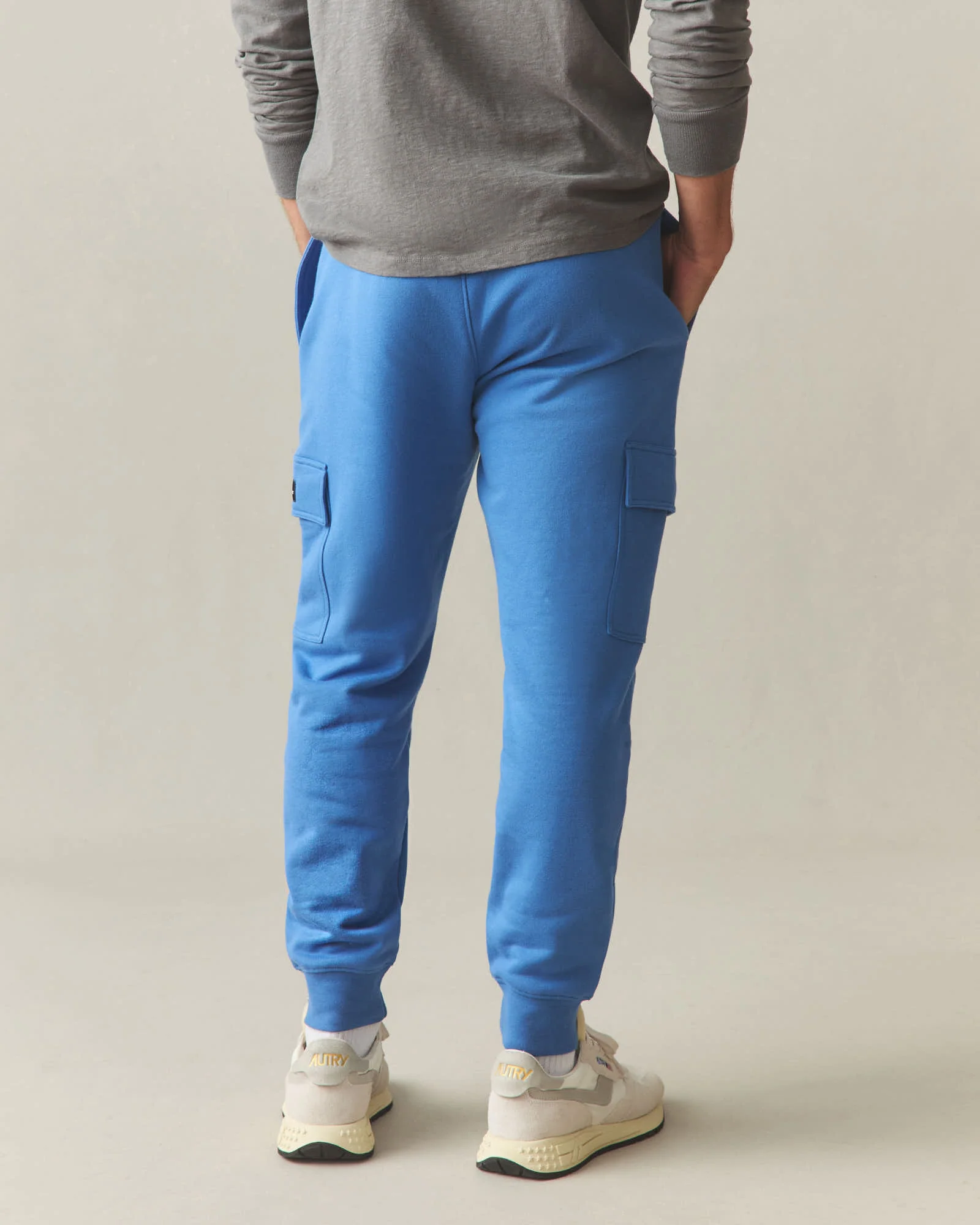 Men's Cargo Jogger - Bright Cobalt - Image 4