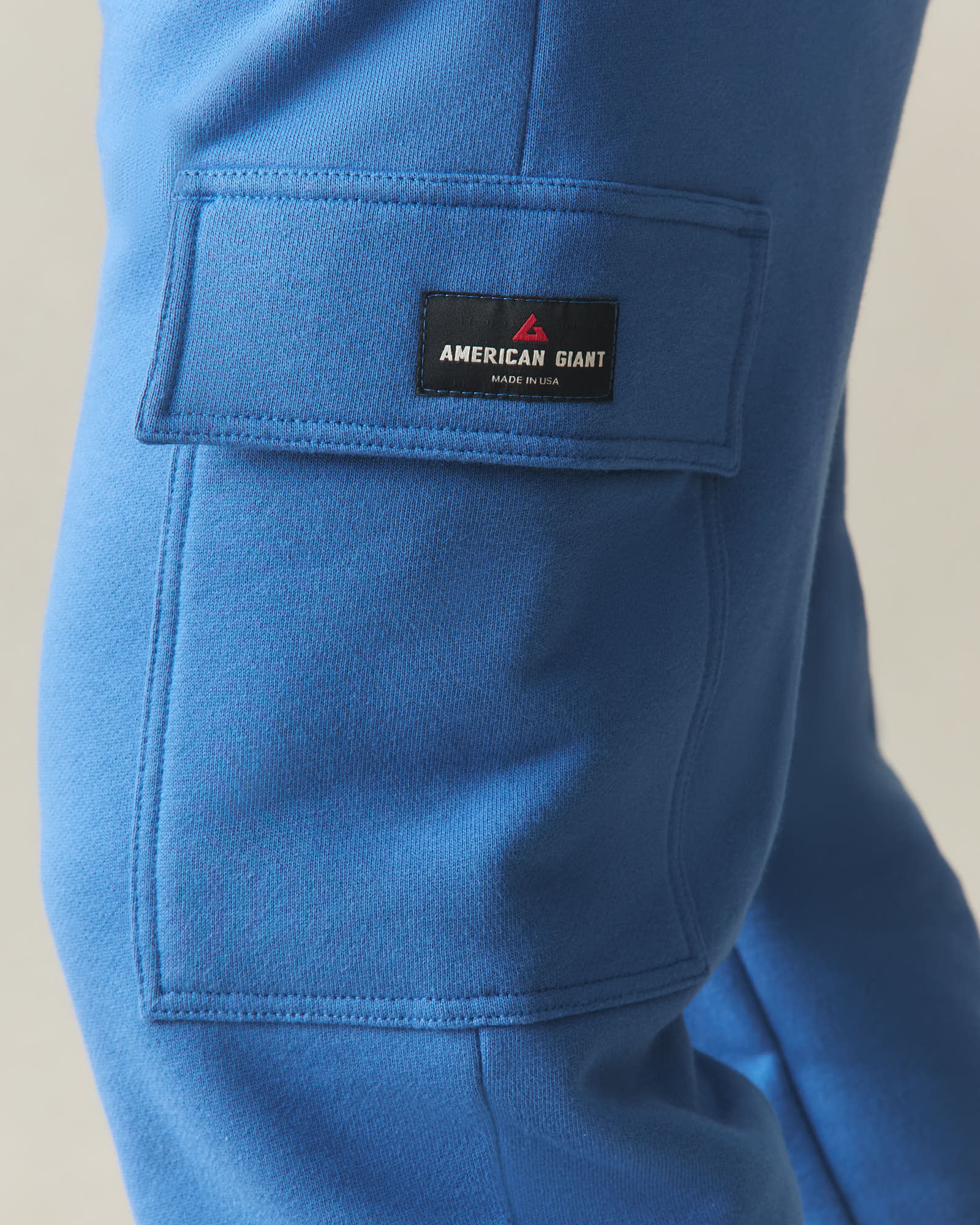 Men's Cargo Jogger - Bright Cobalt - Image 5