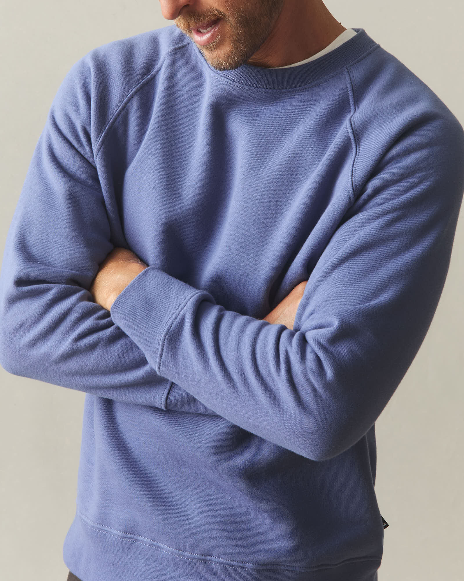 Men's Midweight Crewneck - Coastal Fjord - Image 4