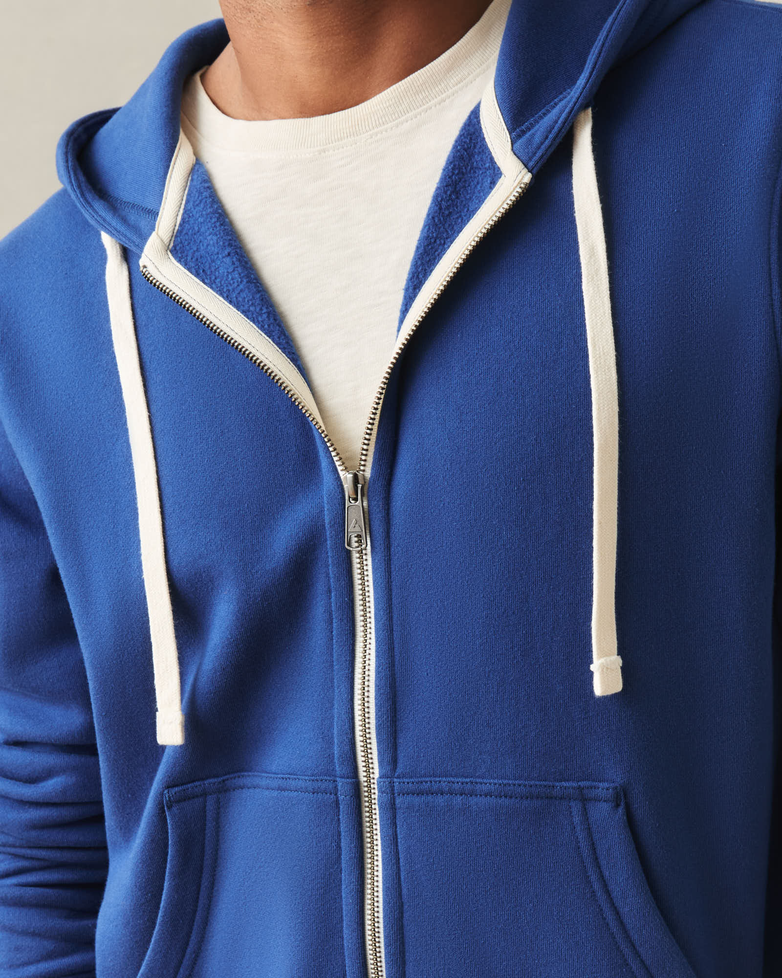 Men's Midweight Full Zip - Estate Blue - Image 5