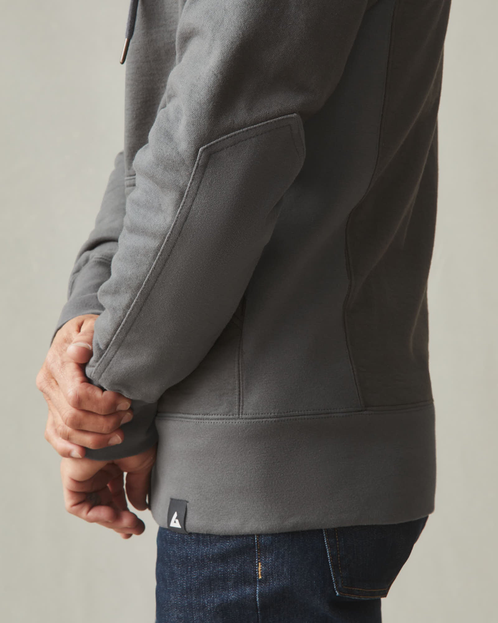 Men's Classic Full Zip - Dark Charcoal - Image 5