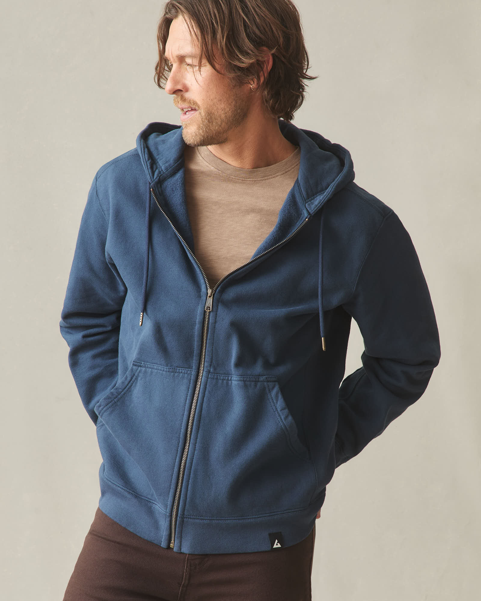 Men's Relaxed Classic Full Zip - Spellbound - Image 2