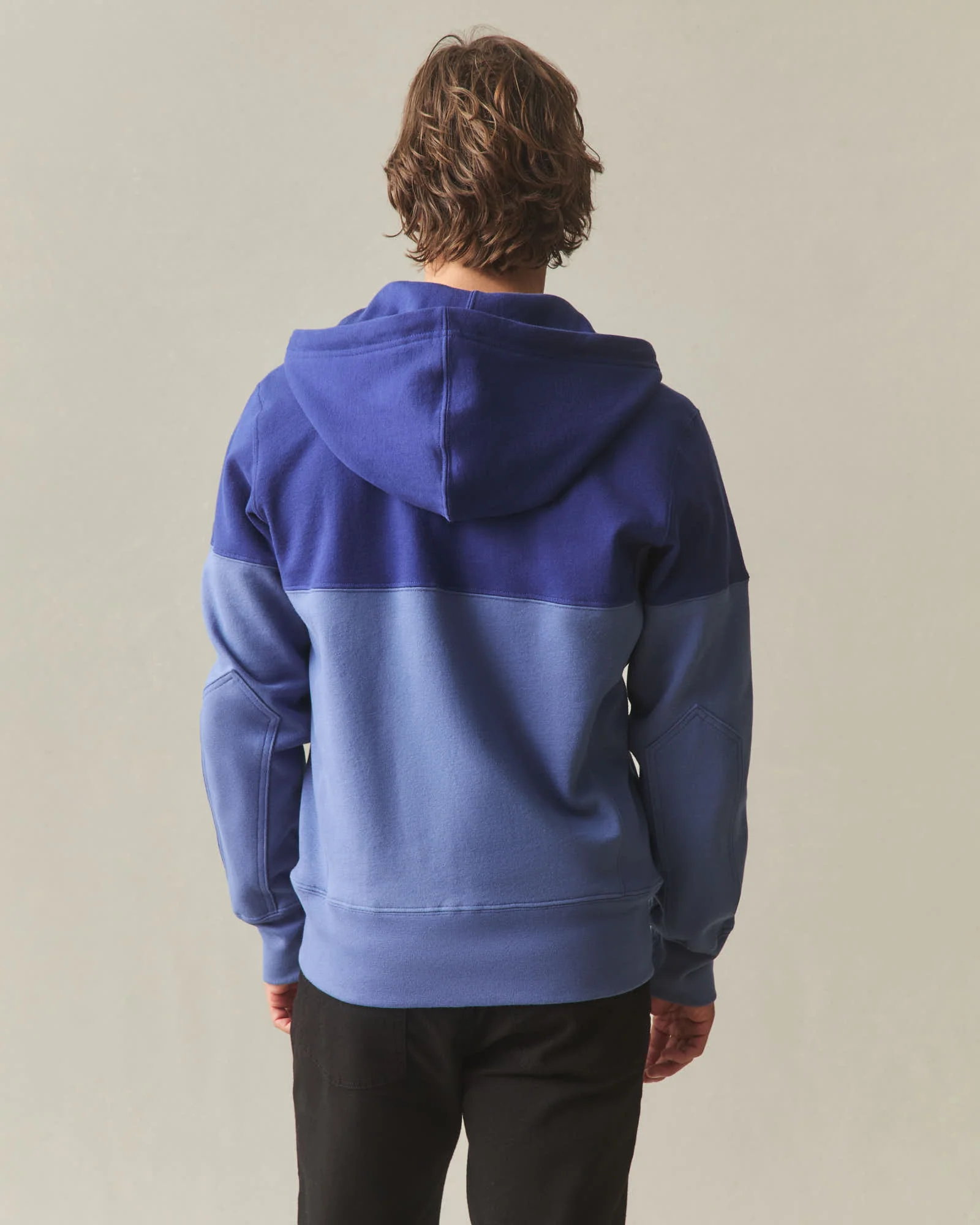 Men's Classic Full Zip Split Seam Vault - Blueprint Coastal Fjord - Image 5