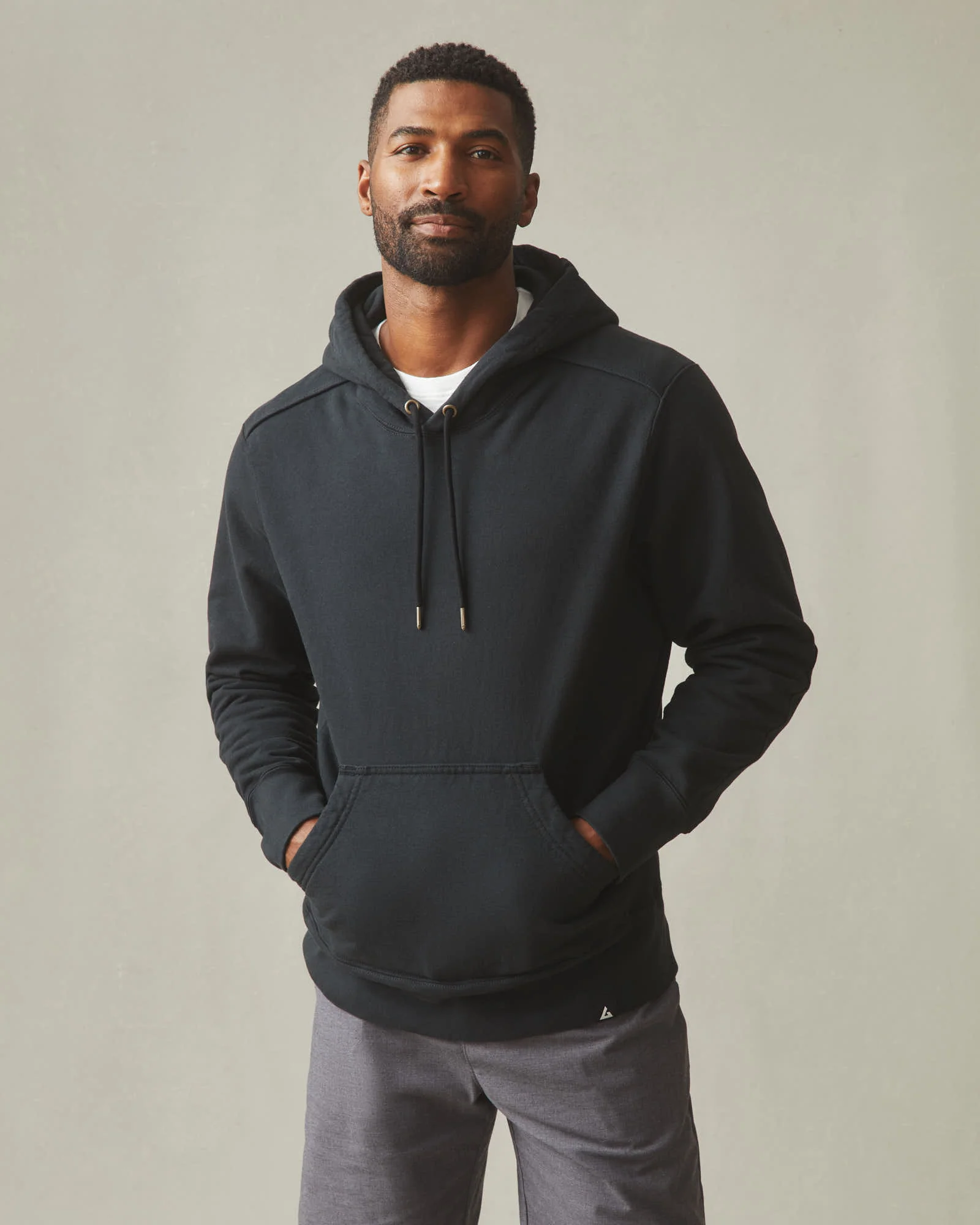 Men's Classic Pullover - Black - Image 2