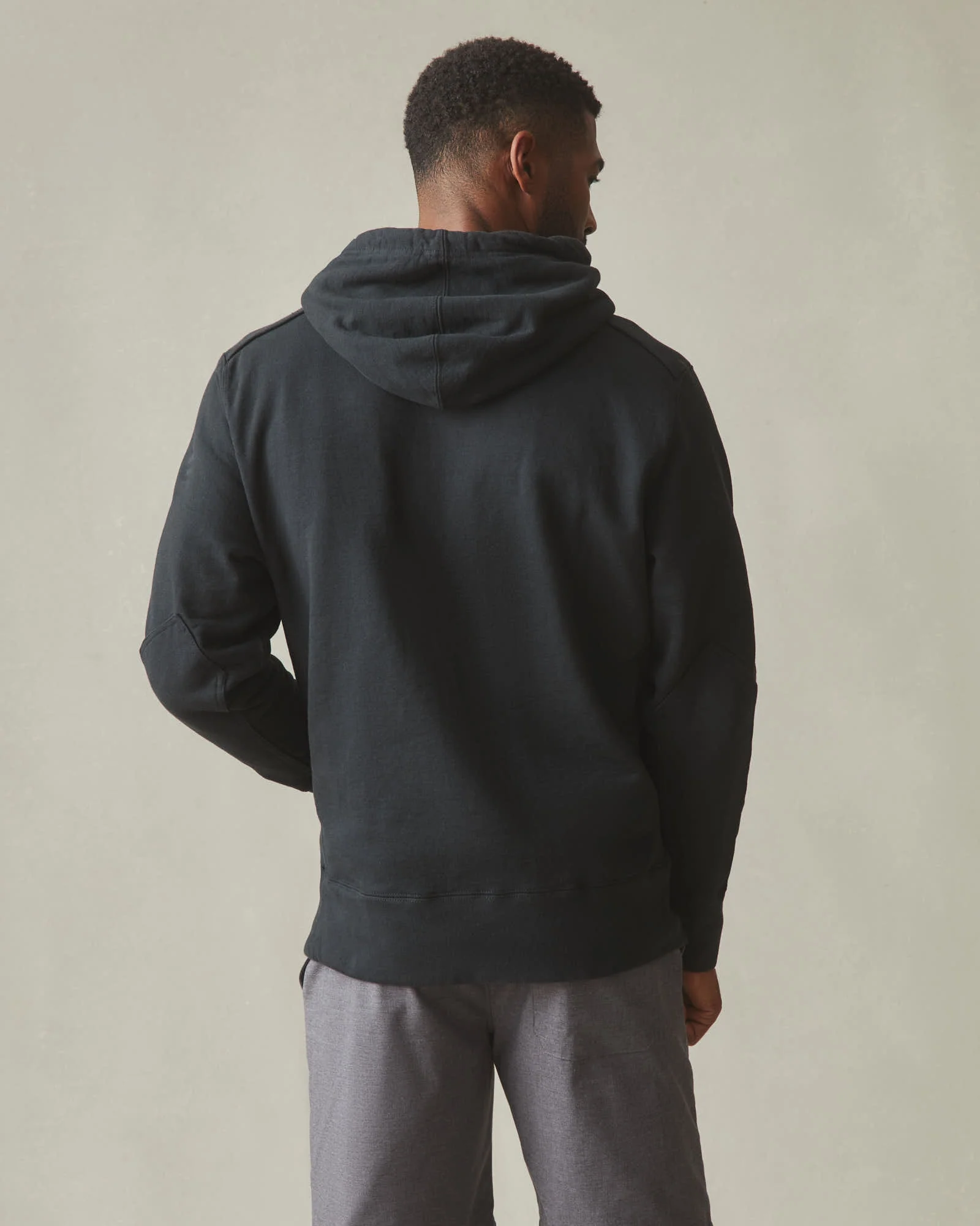 Men's Classic Pullover - Black - Image 5