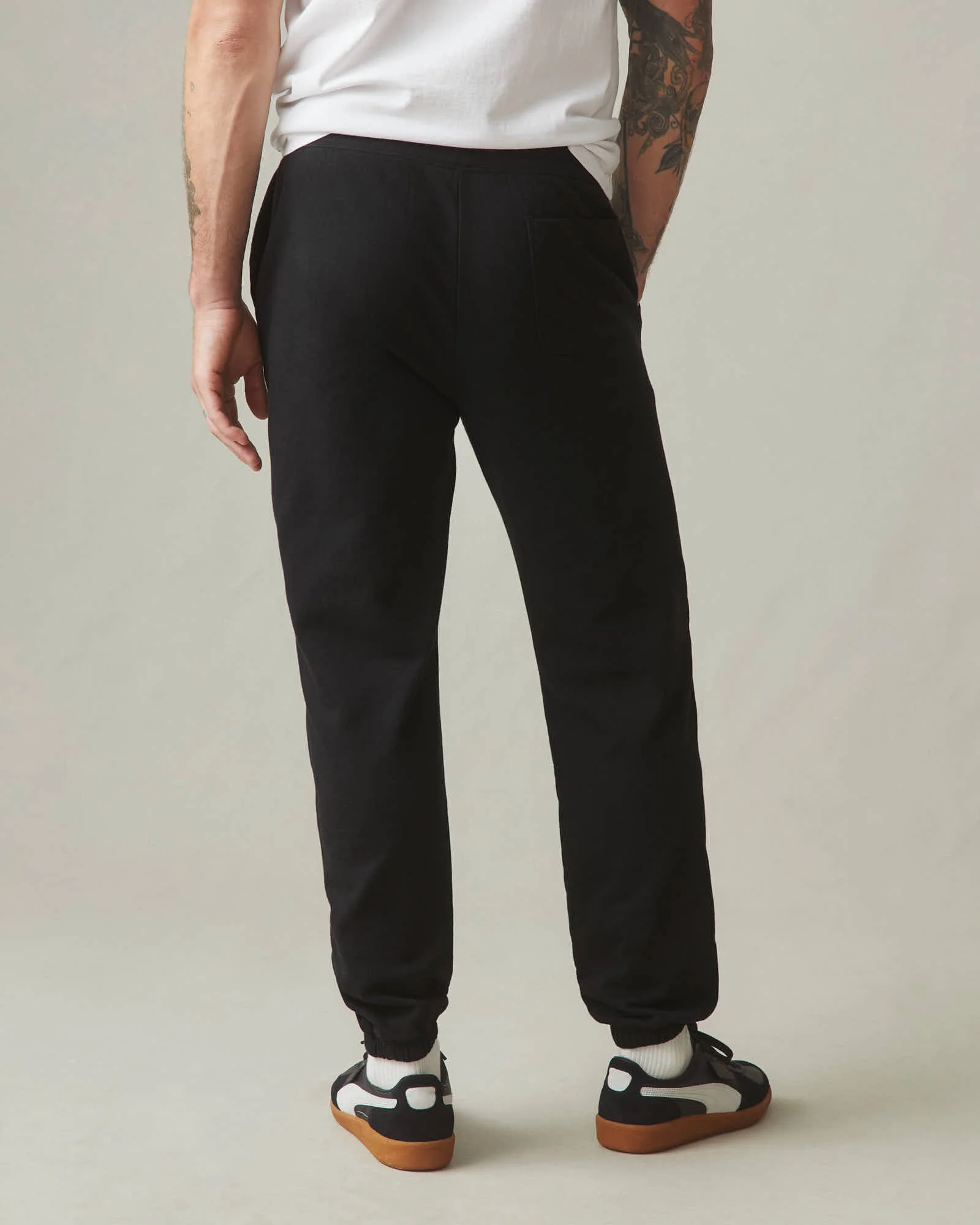 Men's Classic Sweatpant - Black - Image 3