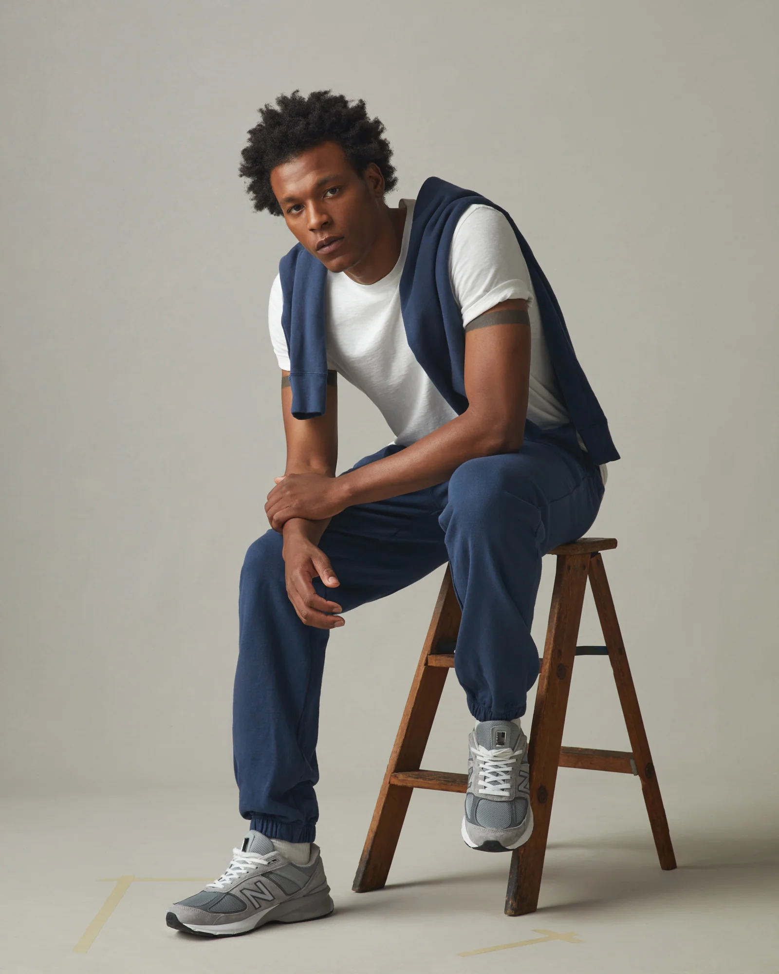 Men's Classic Sweatpant Original - Varsity Blue - Image 5