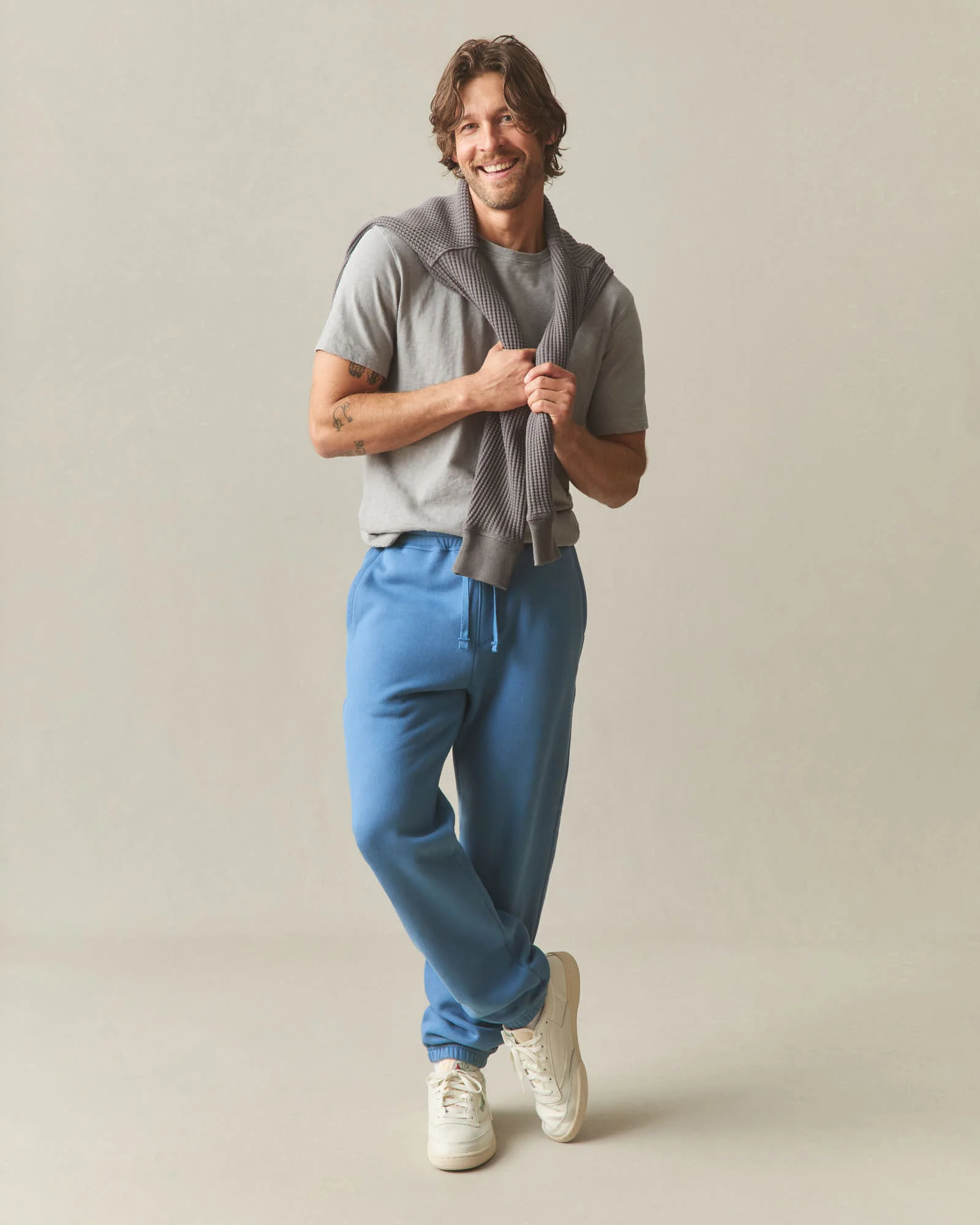 Men's Classic Sweatpant - Parisian Blue - Image 5