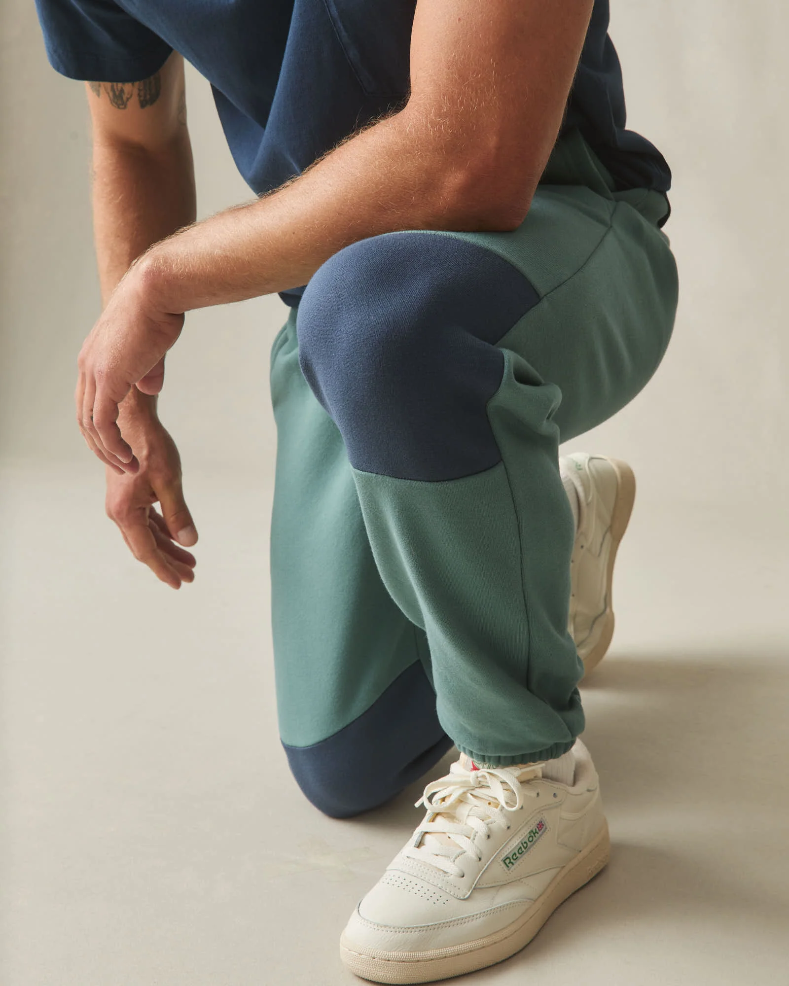Men's Patch Classic Sweatpant - Silver Pine Spellbound - Image 6