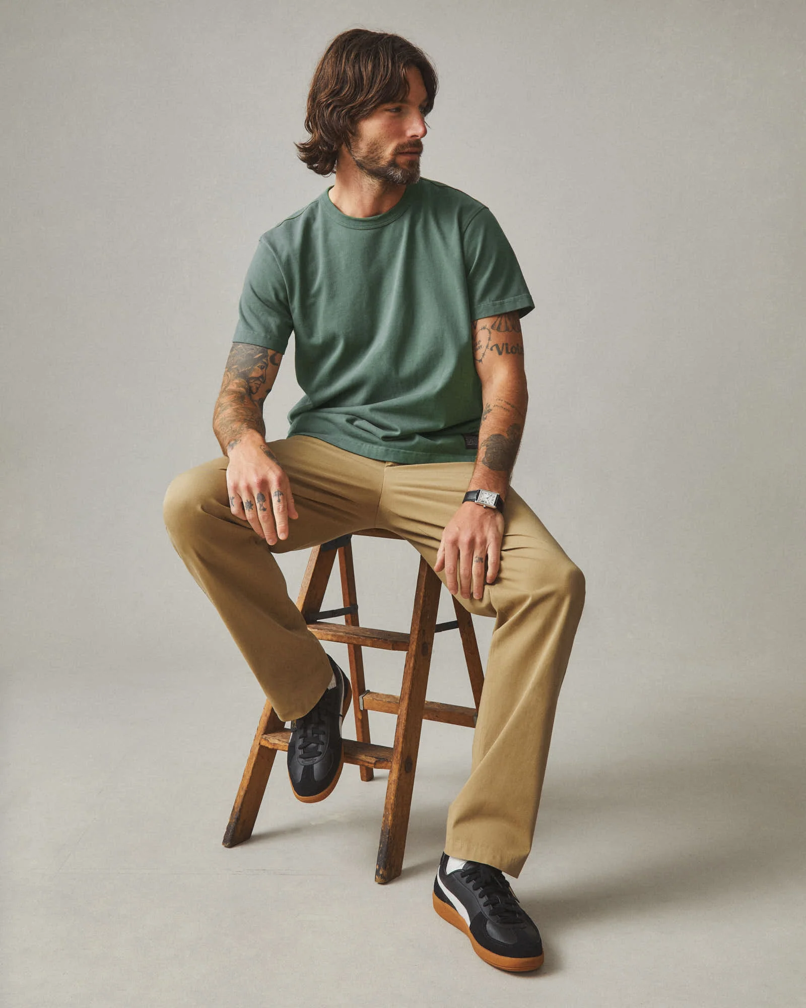 Men's Everest Tee - Dark Forest - Image 5