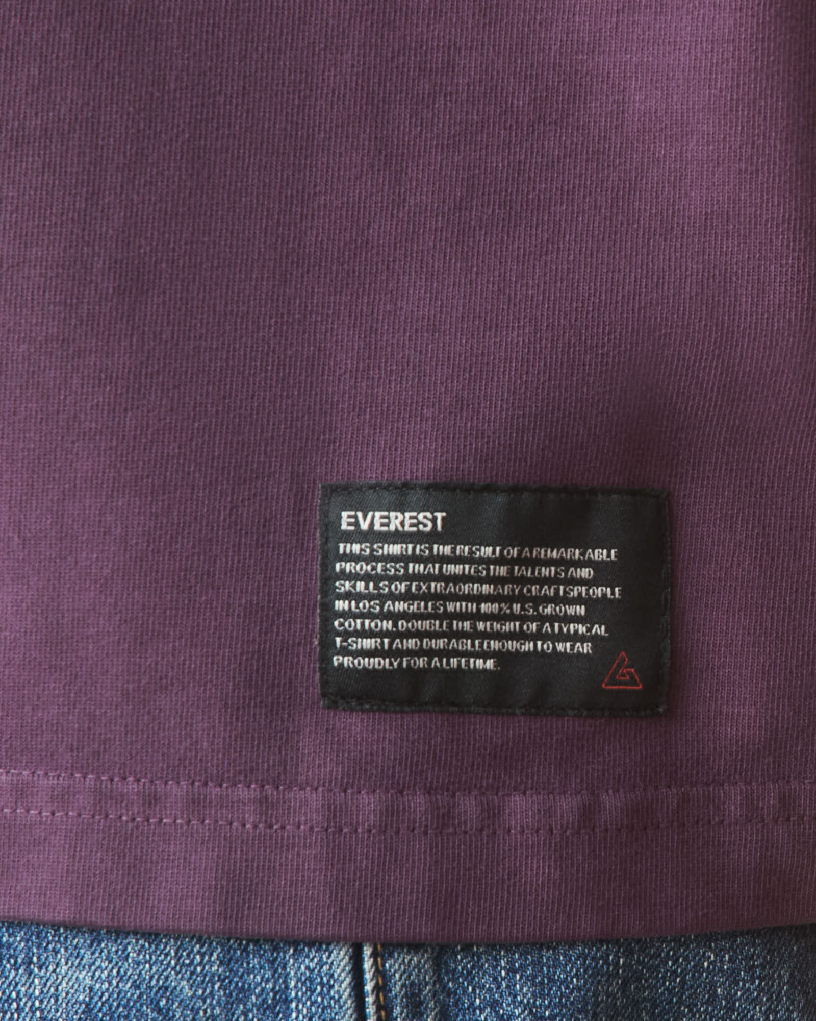 Men's Everest Tee - Grapeseed - Image 5