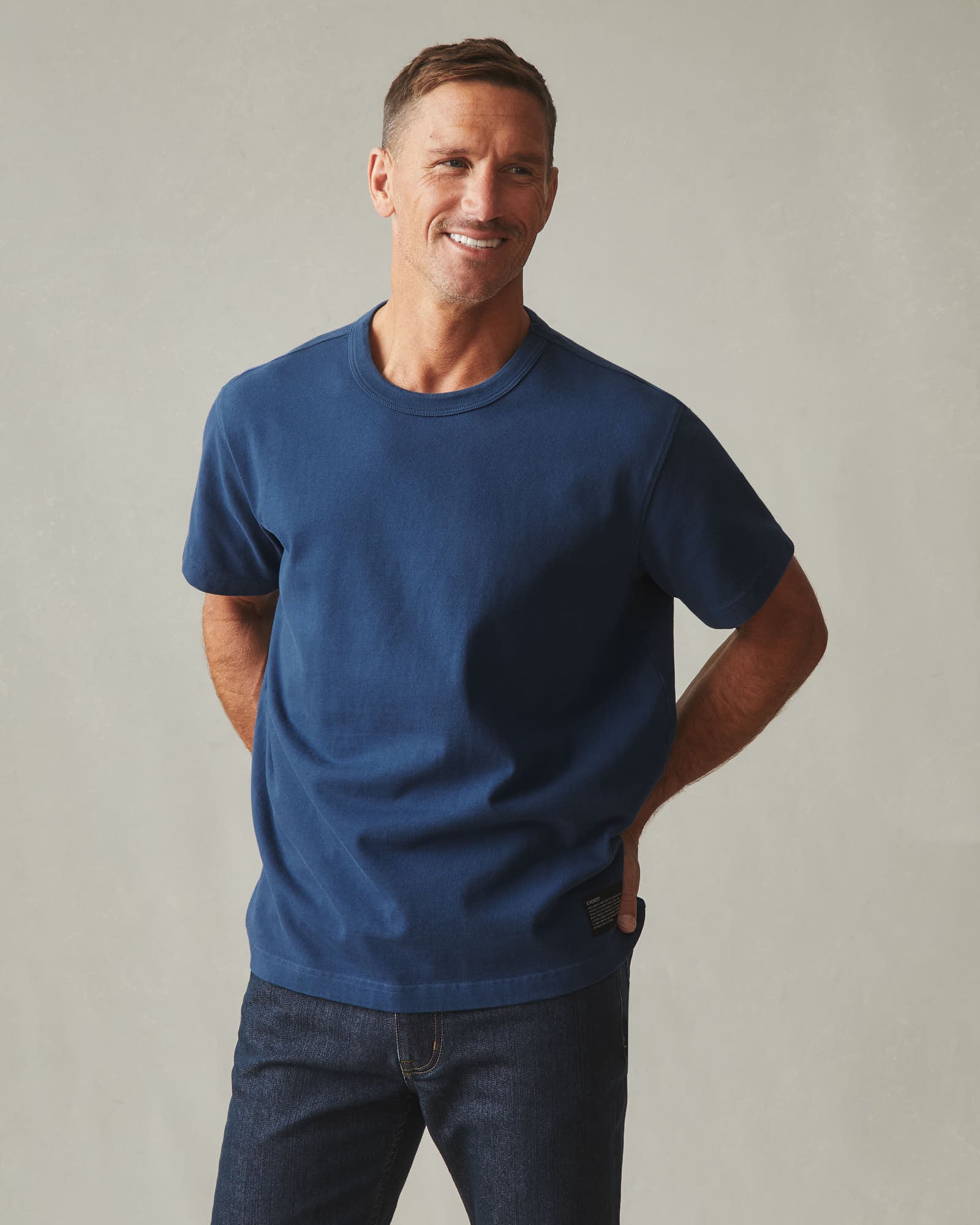 Men's Everest Tee - Marine Navy - Image 2