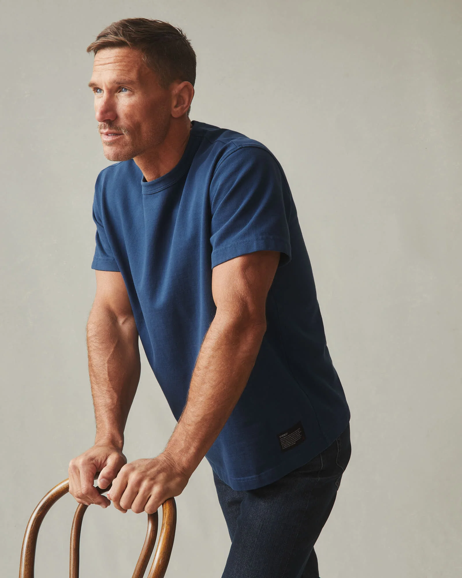Men's Everest Tee - Marine Navy - Image 5