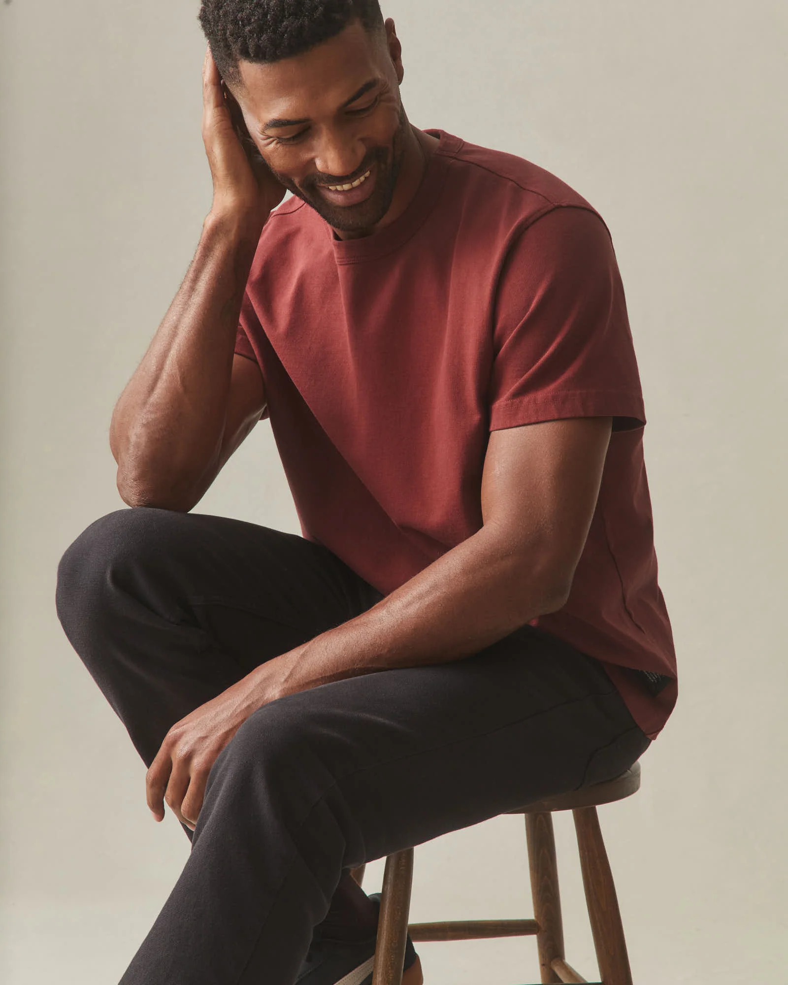 Men's Everest Tee - Russet Brown - Image 7