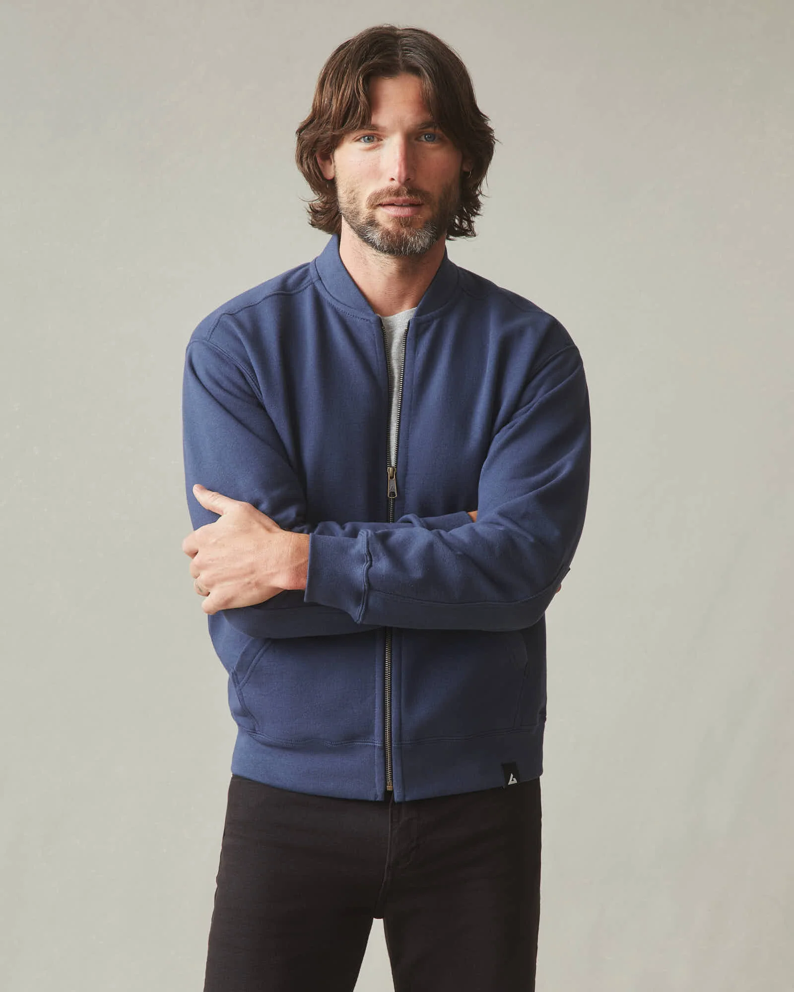 mens-fleece-bomber-jacket-spellbound - Image 4