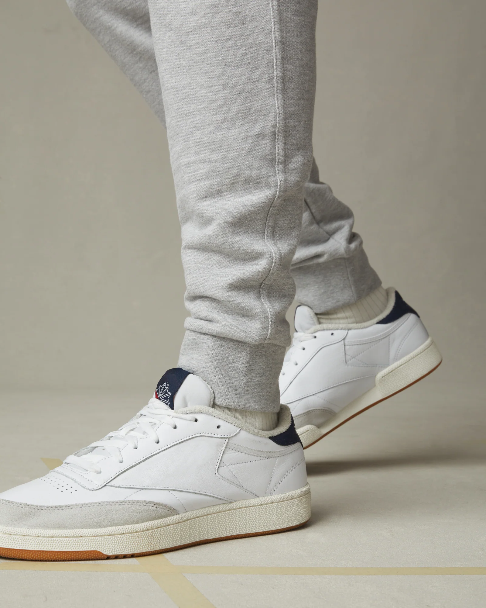 Men's French Terry Jogger - Ash Heather - Image 4