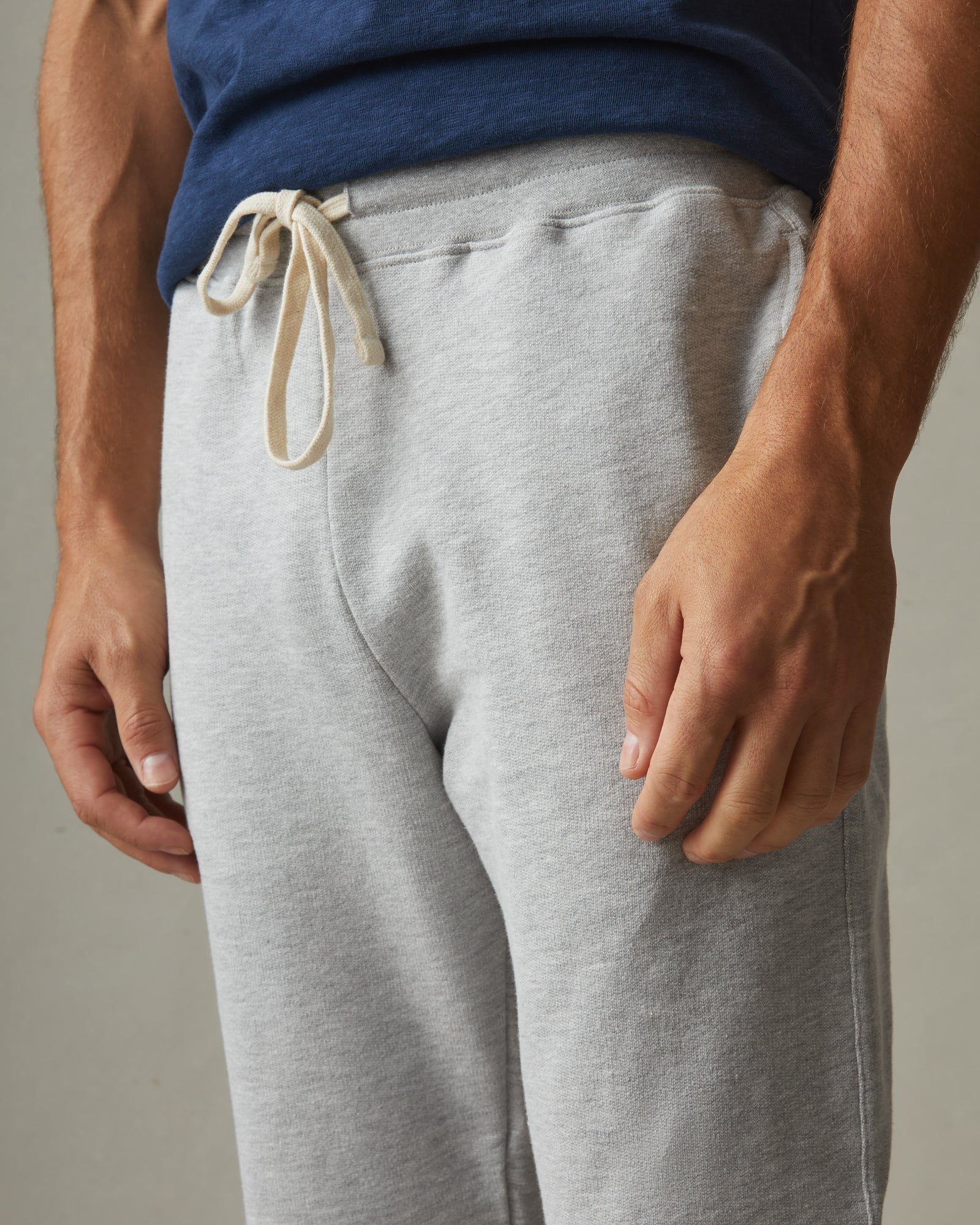 Men's French Terry Jogger - Ash Heather - Image 5