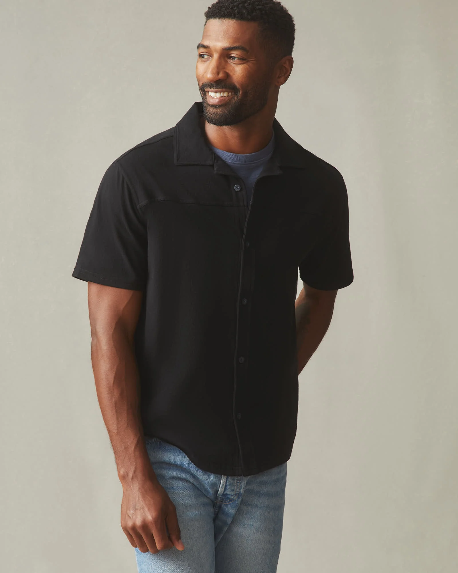 Men's Horizon Shirt - Black - Image 2