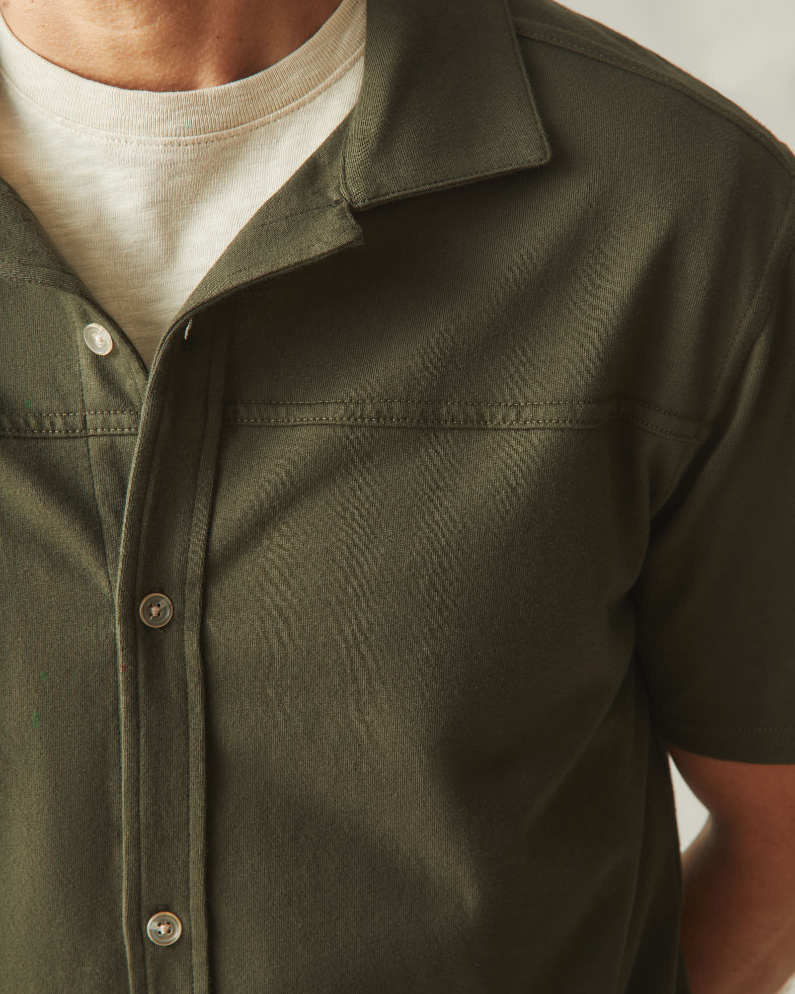 Men's Horizon Shirt - Deep Olive - Image 2