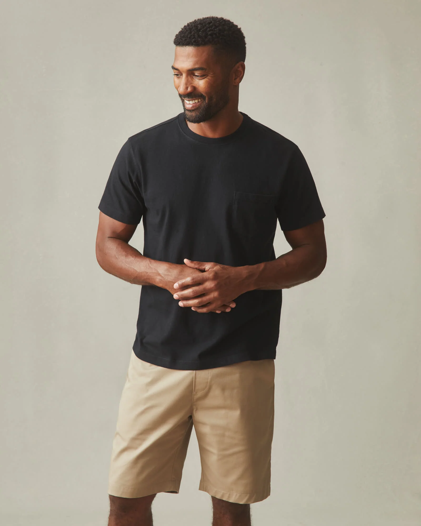 Men's Pocket Tee - Black - Image 3