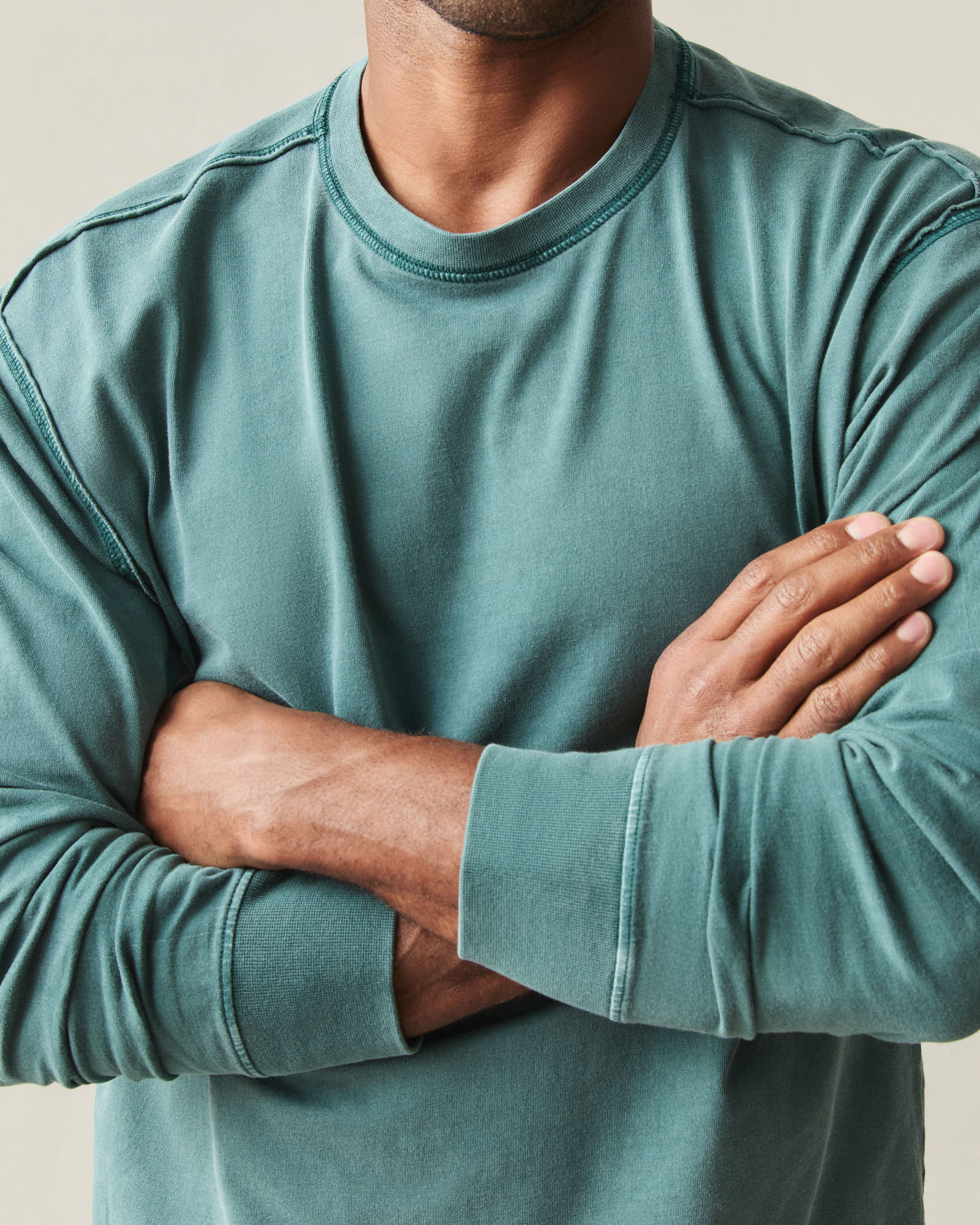 Men's Midweight Long Sleeve Tee - Jasper - Image 4