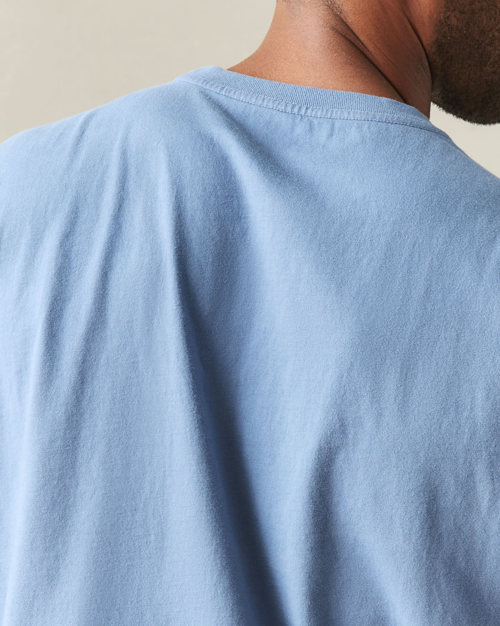 Men's Midweight Tee - Moonlight Blue - Image 5