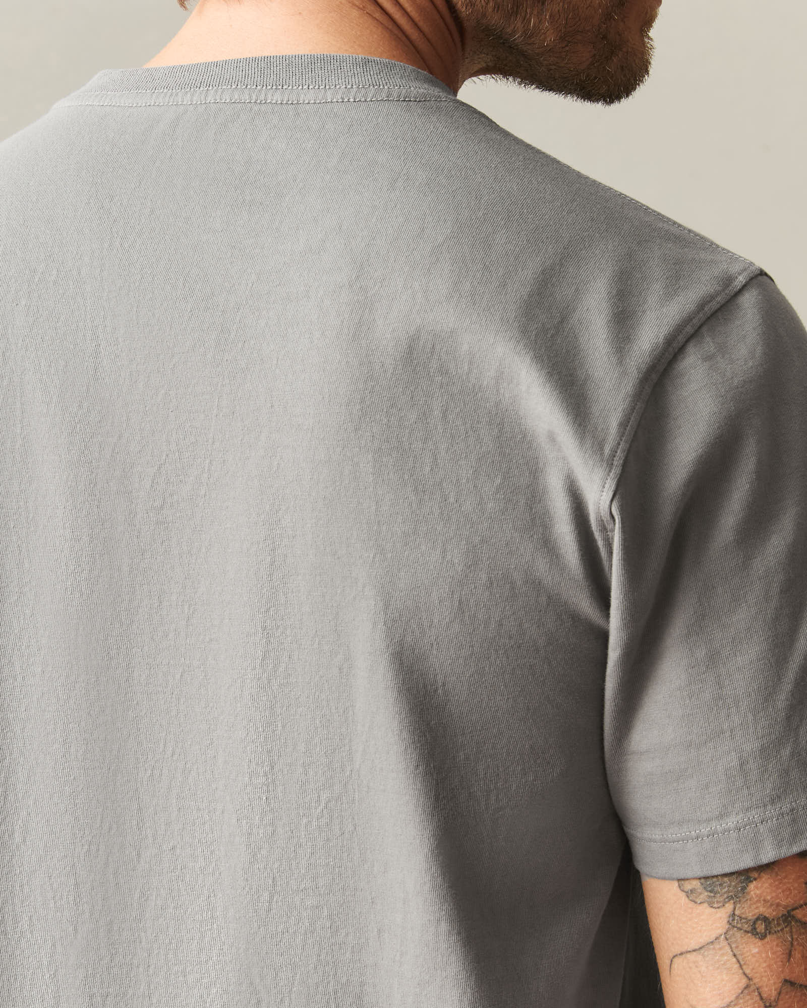 Men's Midweight Tee - Silent Storm - Image 4
