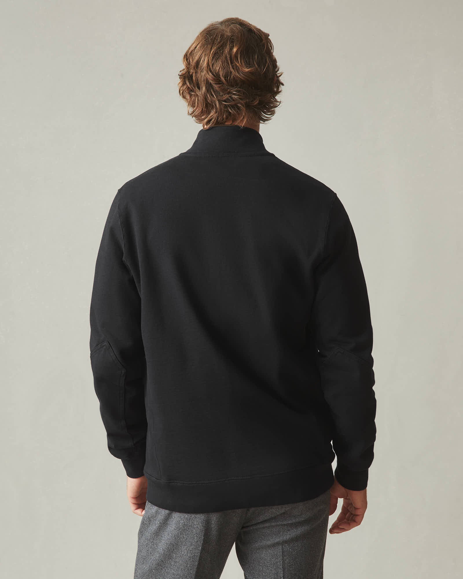 Men's Moto Full Zip - Black - Image 5