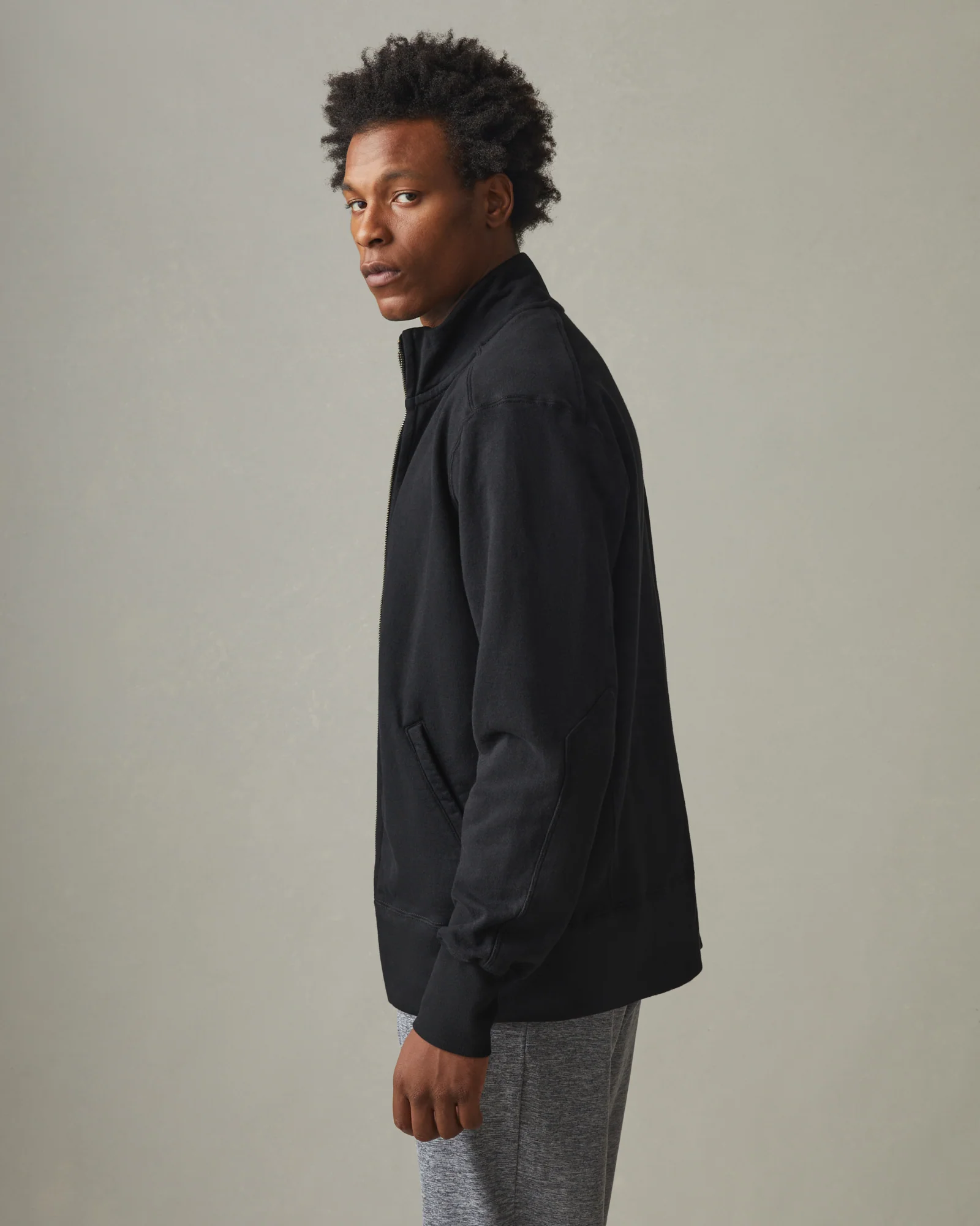 Men's Moto Full Zip - Meteorite - Image 3