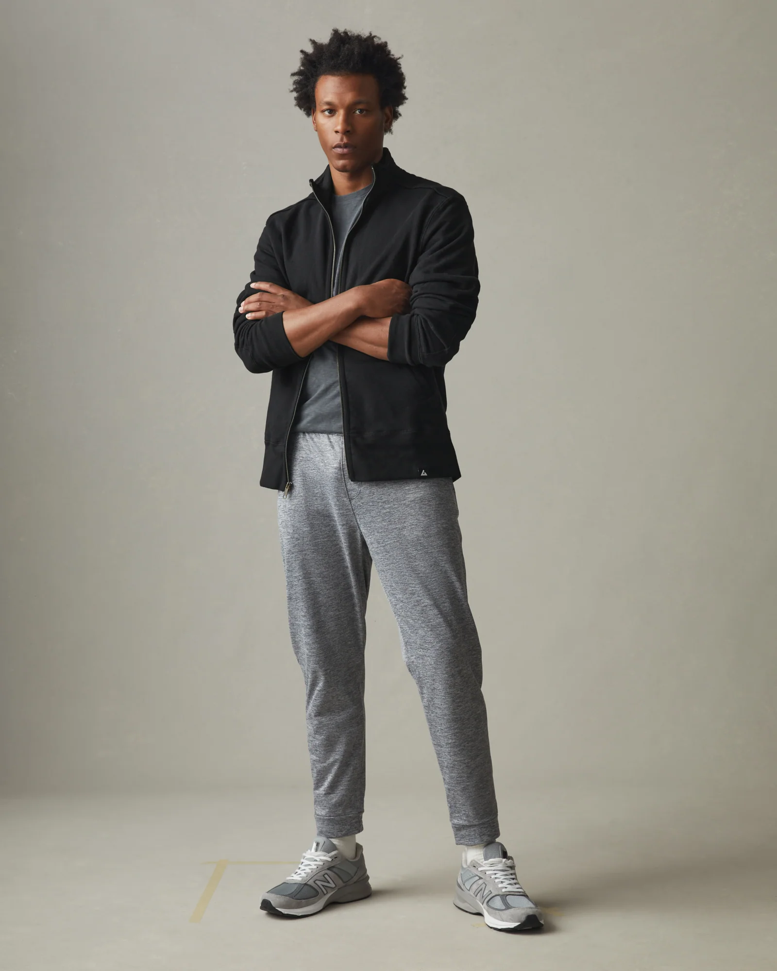 Men's Moto Full Zip - Meteorite - Image 5