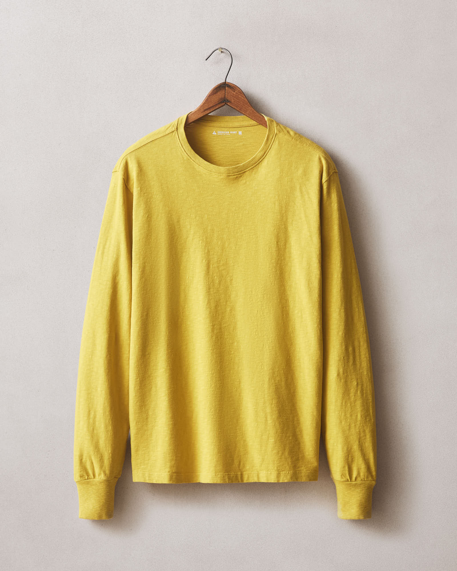 Men's Premium Slub Crew Tee Long Sleeve - Arrowwood