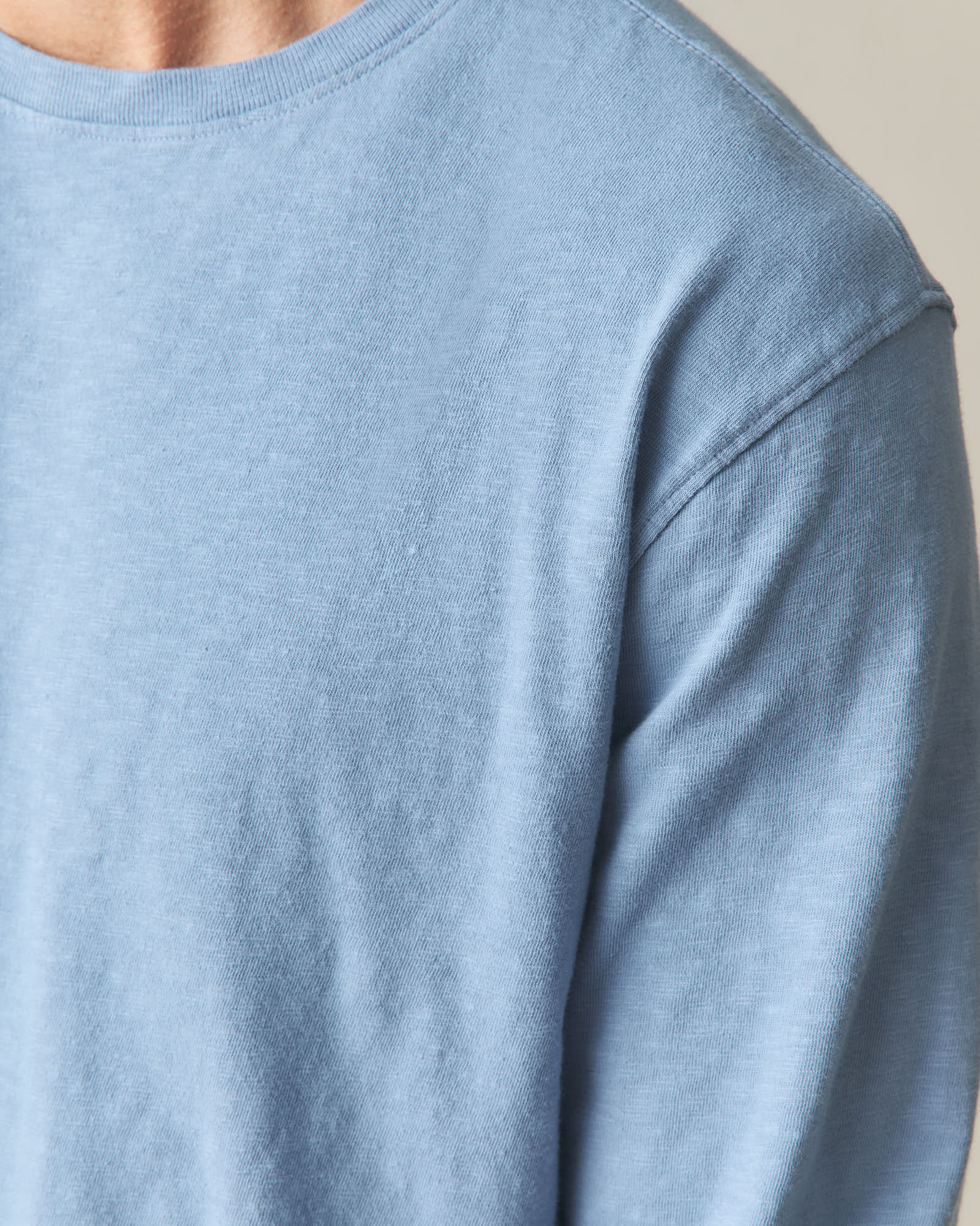 Men's Premium Slub Crew Tee Long Sleeve - Infinity - Image 5