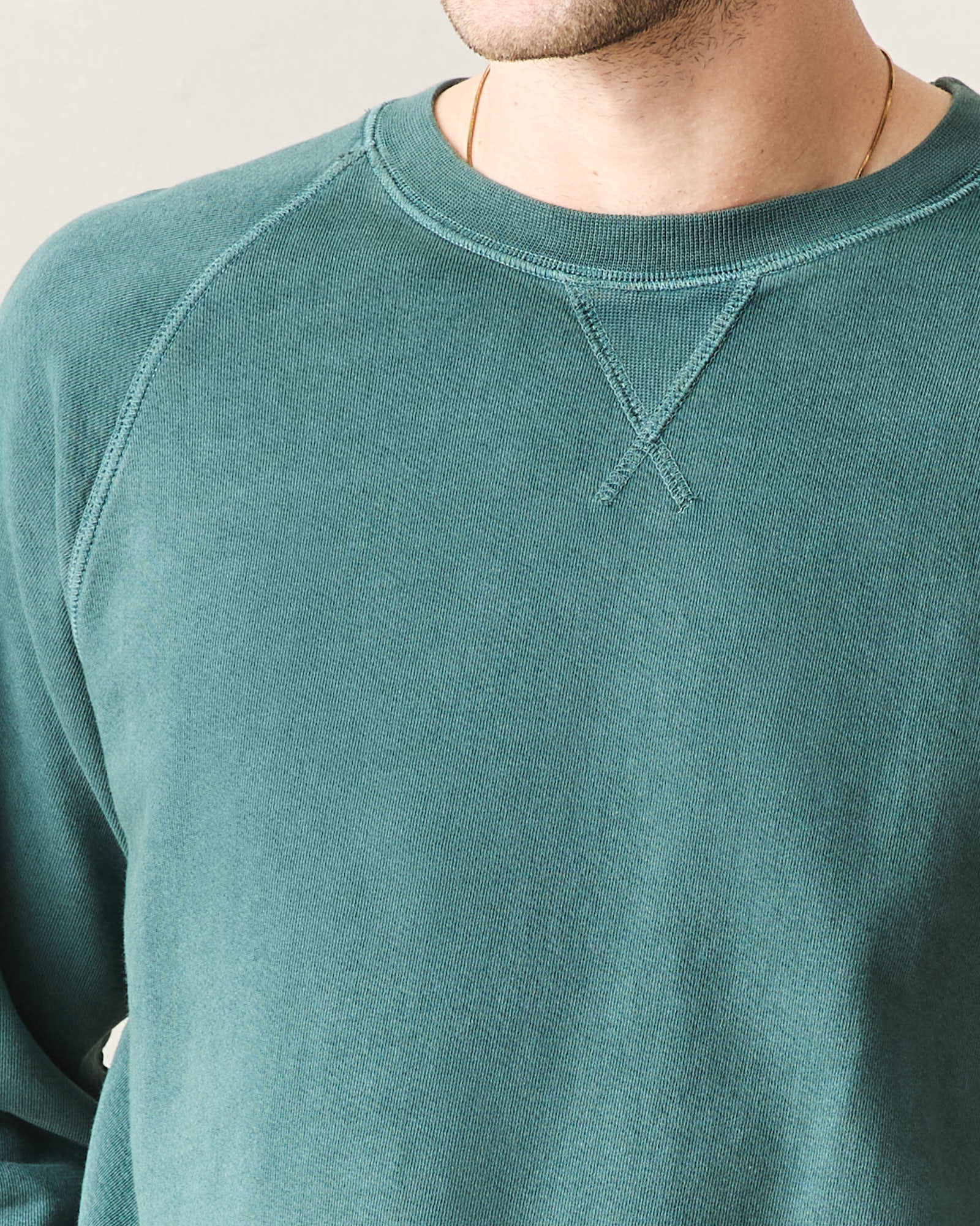 Men's Relaxed French Terry Crew - Jasper - Image 5