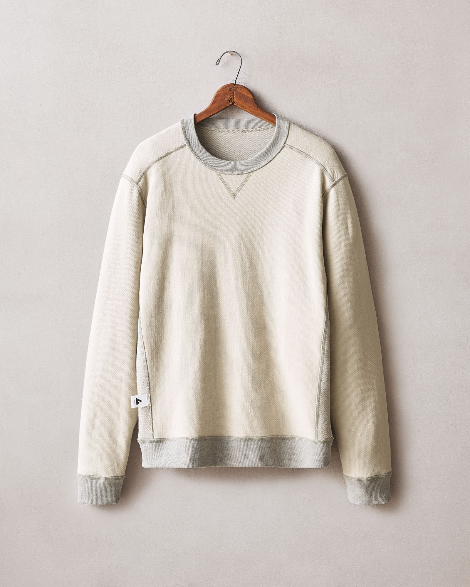 Men's Reversible Crew - Feather Grey - Image 2