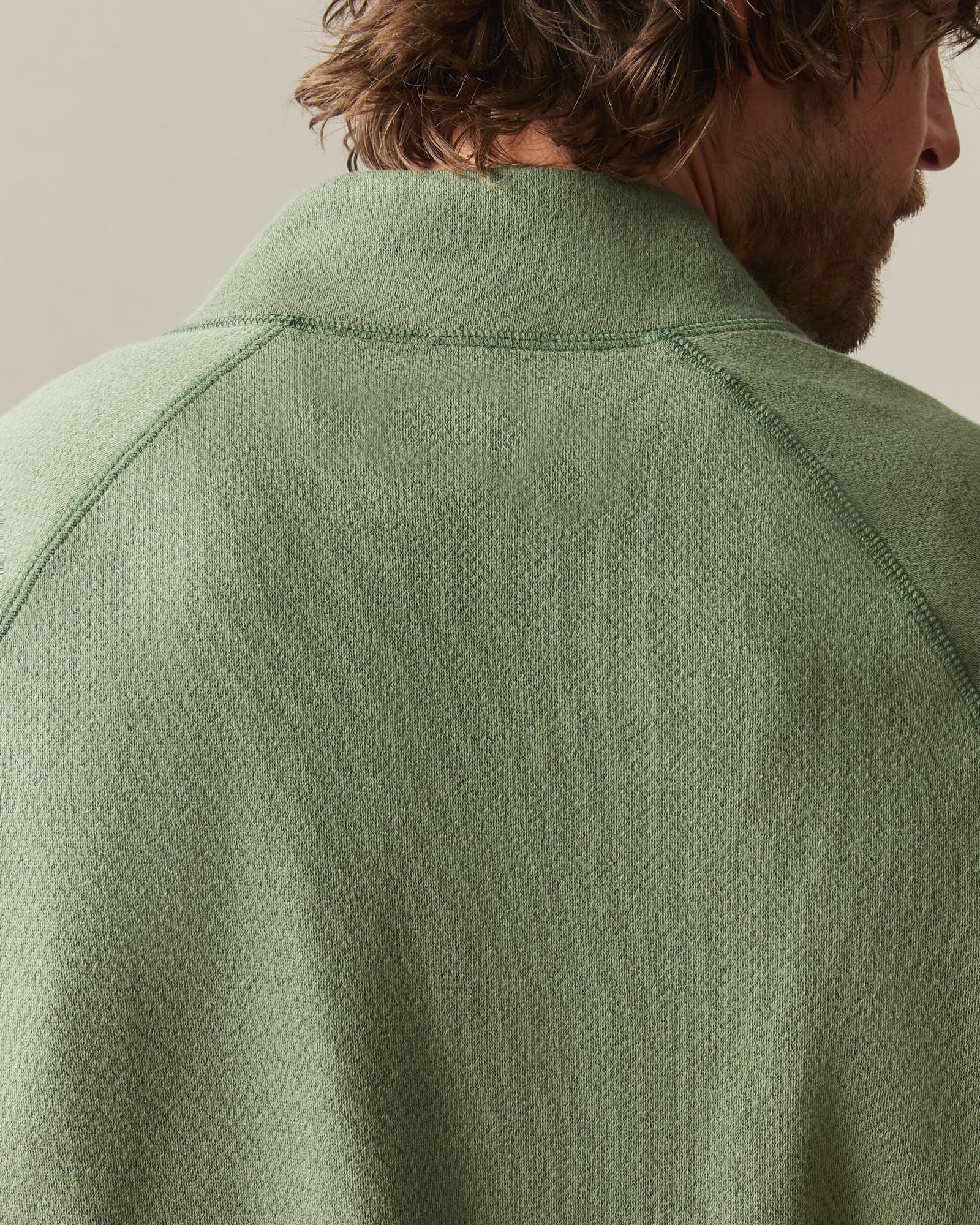 Men's Reversible Half Zip - Olvine - Image 5